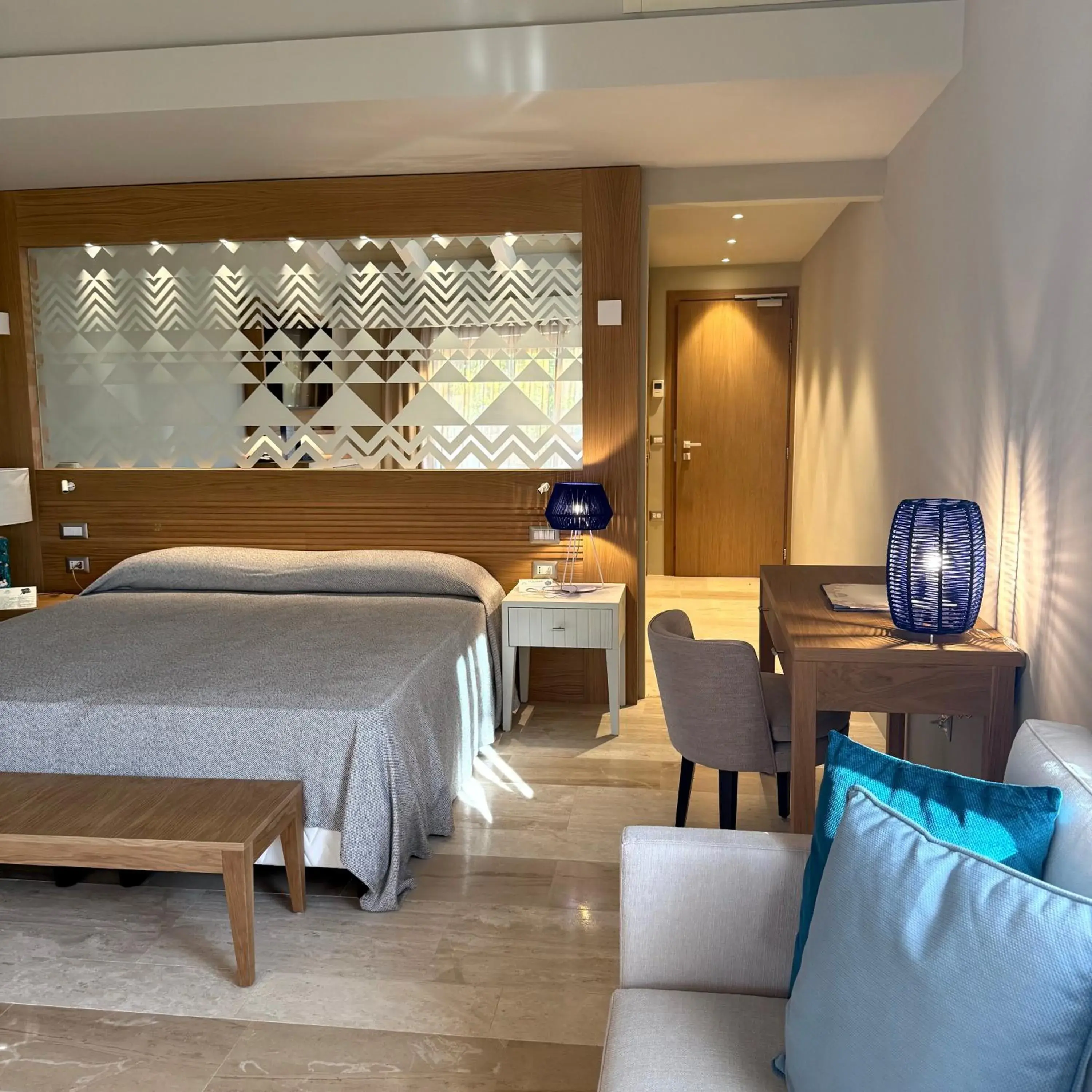 Bed in Hotel La Bisaccia Bed in Hotel La Bisaccia