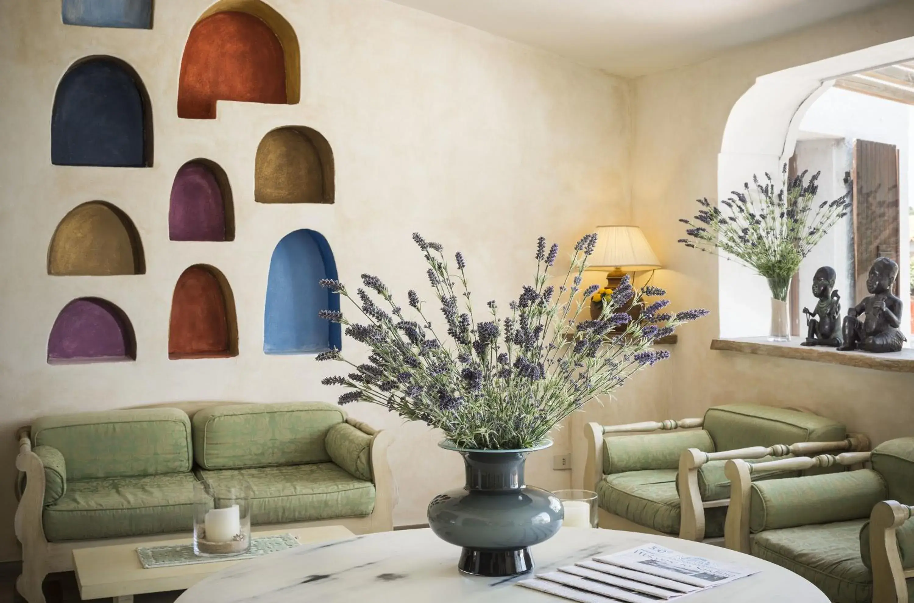 Lobby or reception in Hotel La Bisaccia Lobby or reception in Hotel La Bisaccia