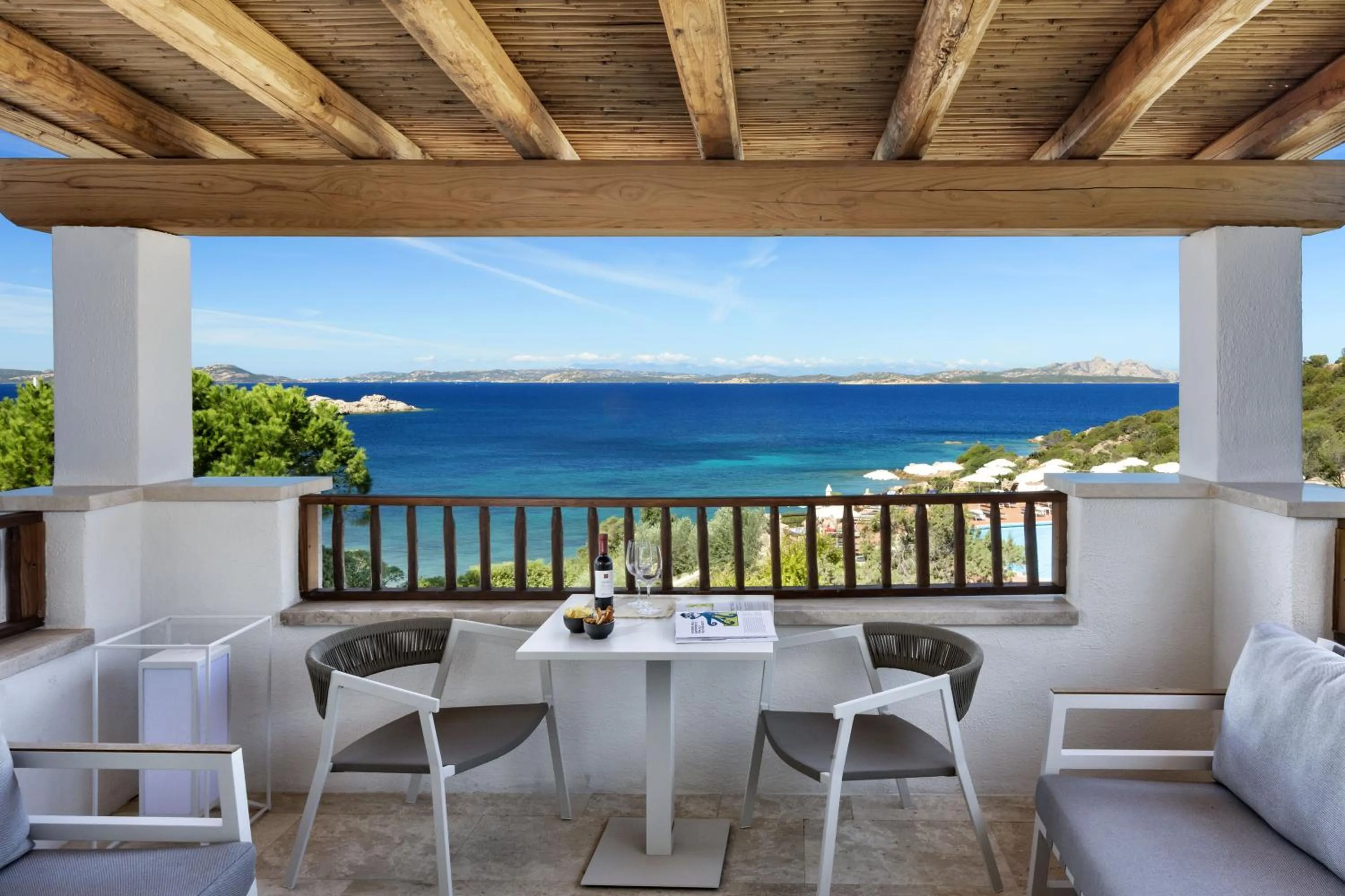 Balcony/Terrace in Hotel La Bisaccia