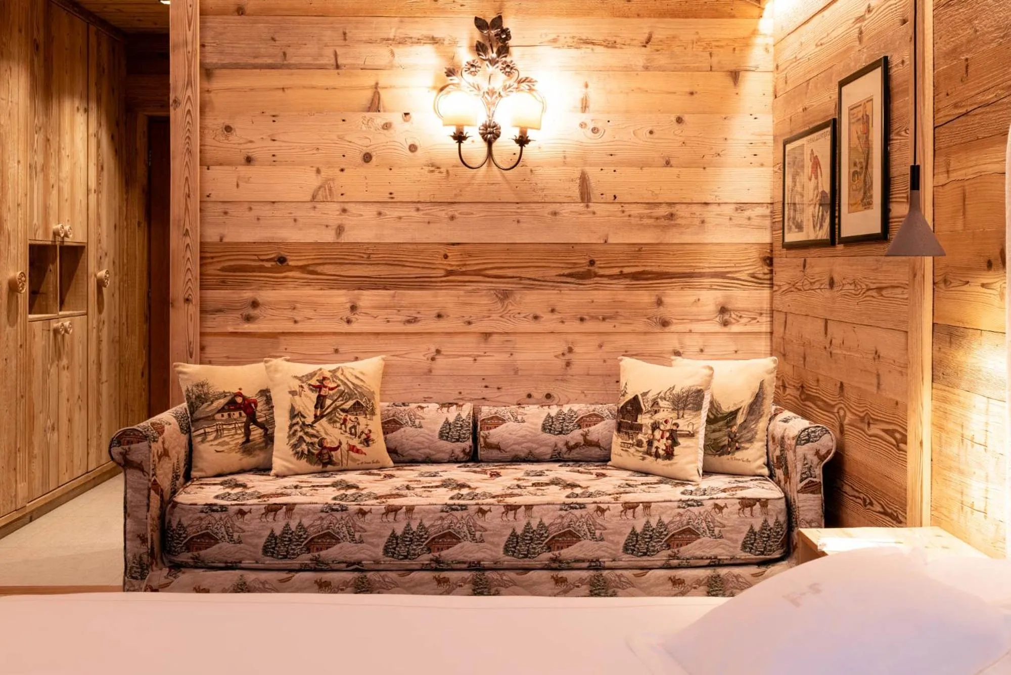 Bed in Auberge de La Maison