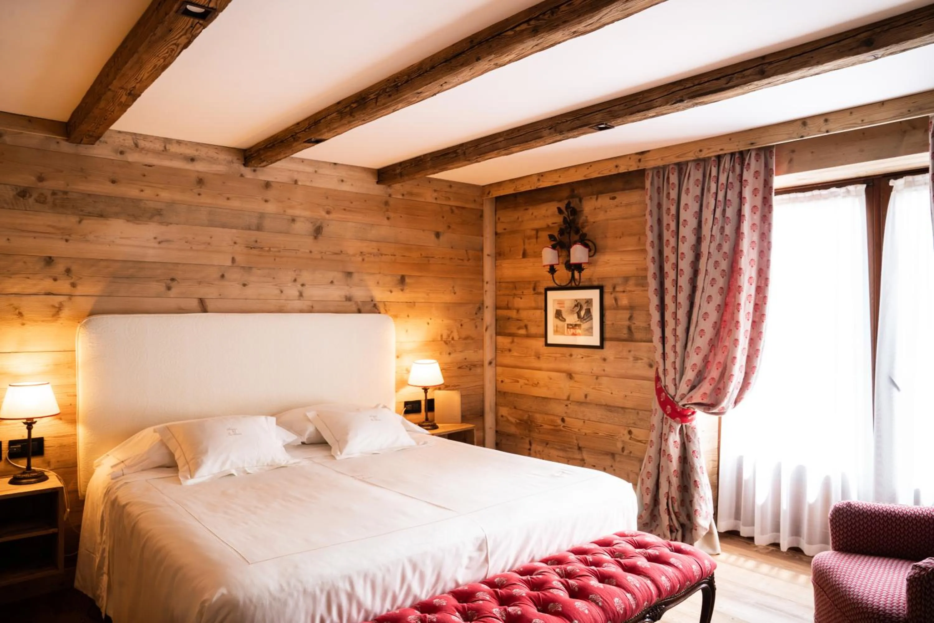 Bed in Auberge de La Maison