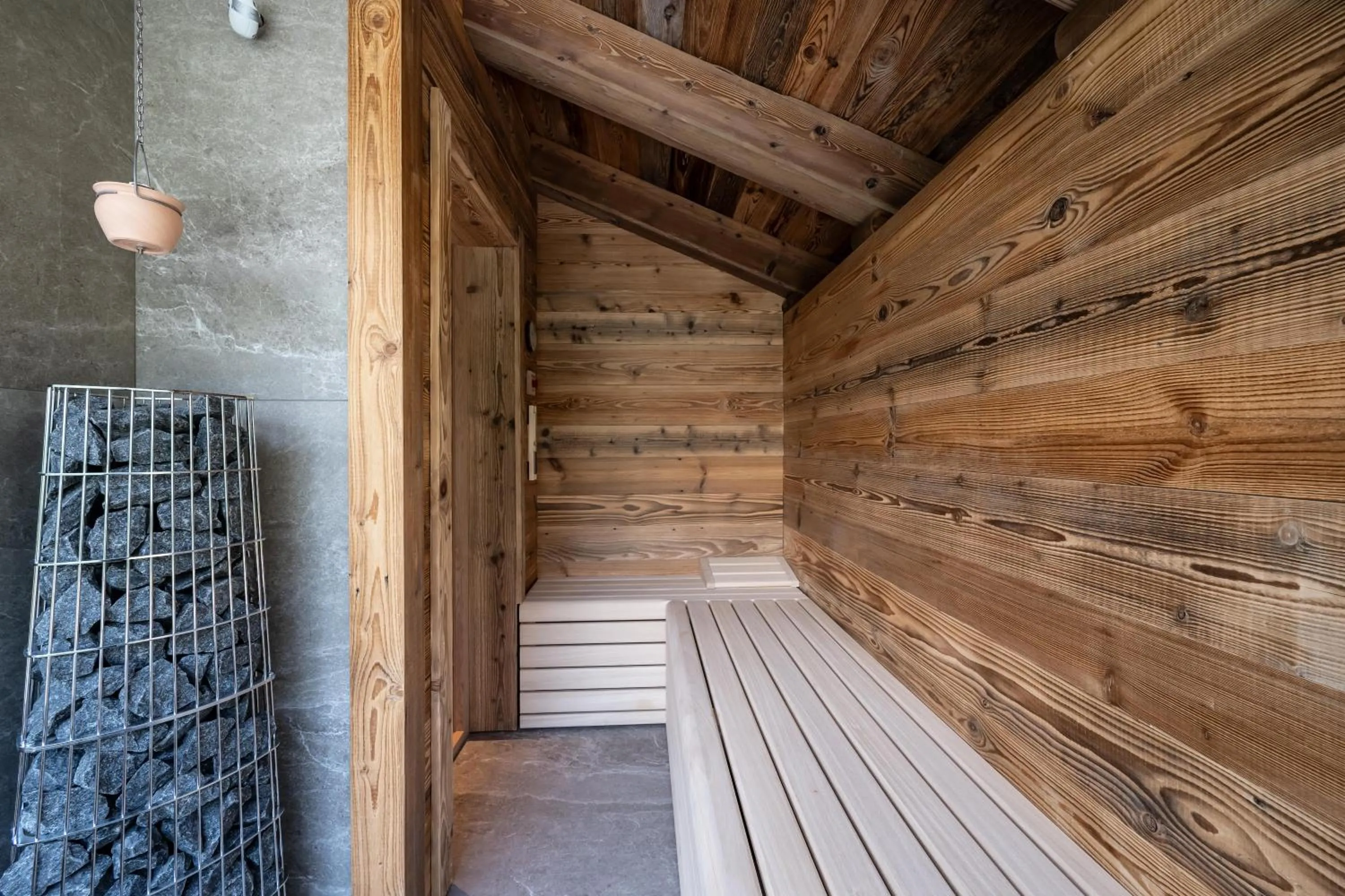 Sauna in Auberge de La Maison