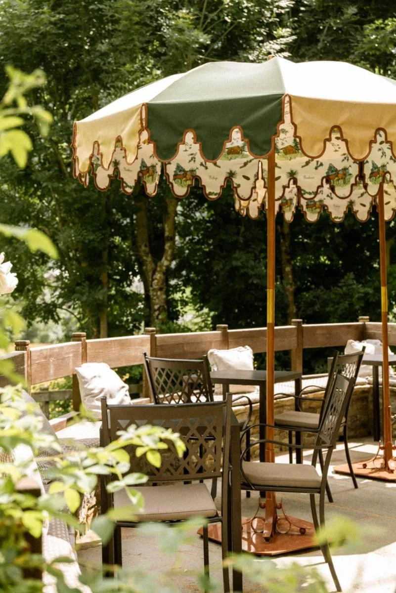 Patio in Auberge de La Maison