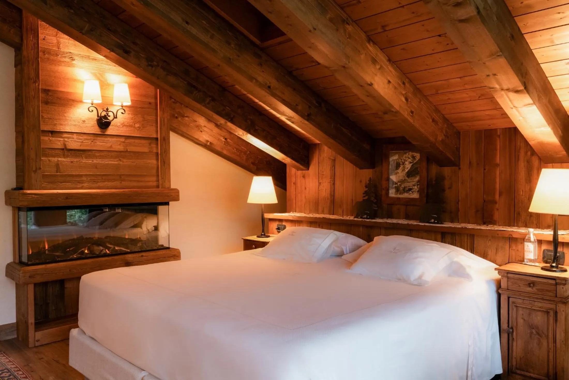 Bed in Auberge de La Maison