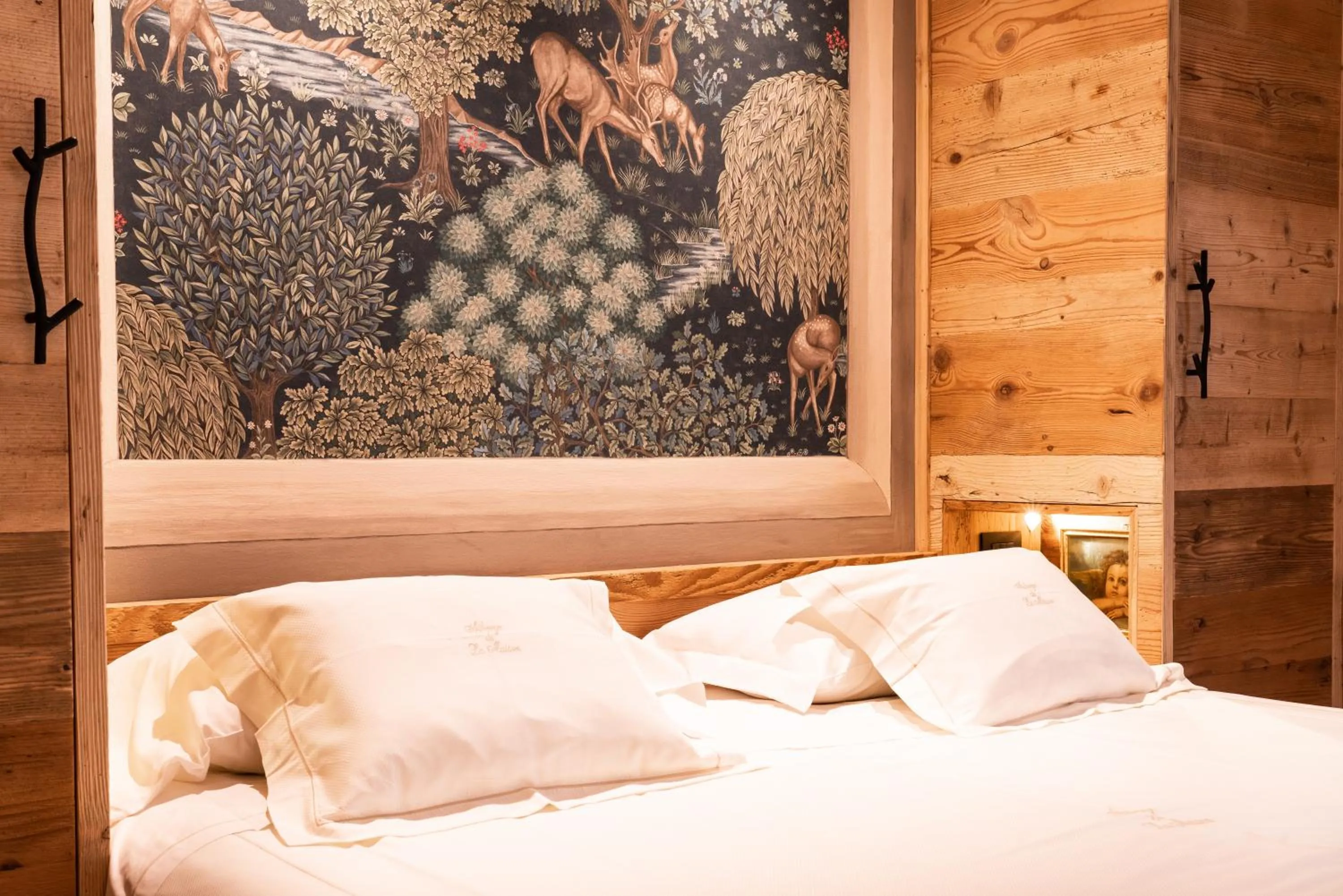 Bed in Auberge de La Maison