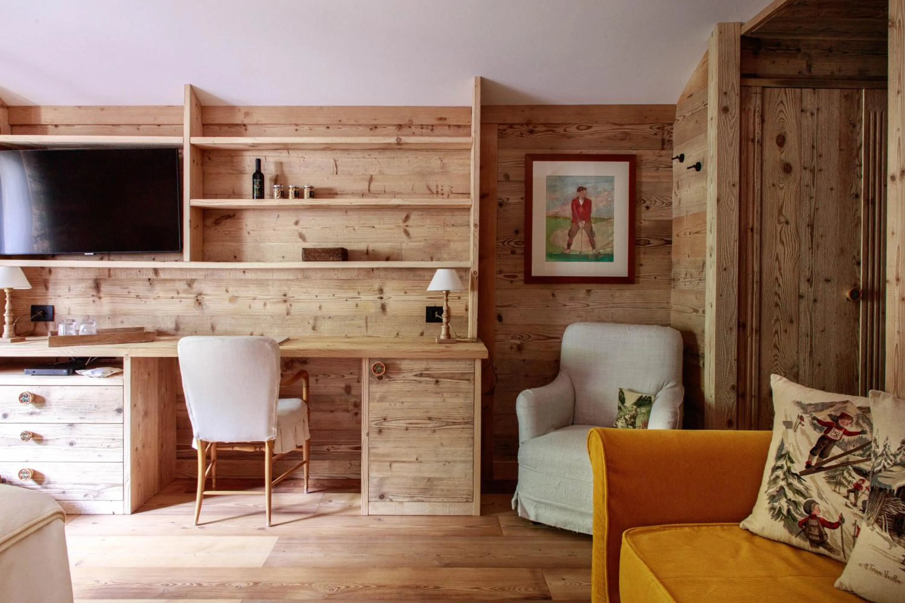 TV and multimedia in Auberge de La Maison