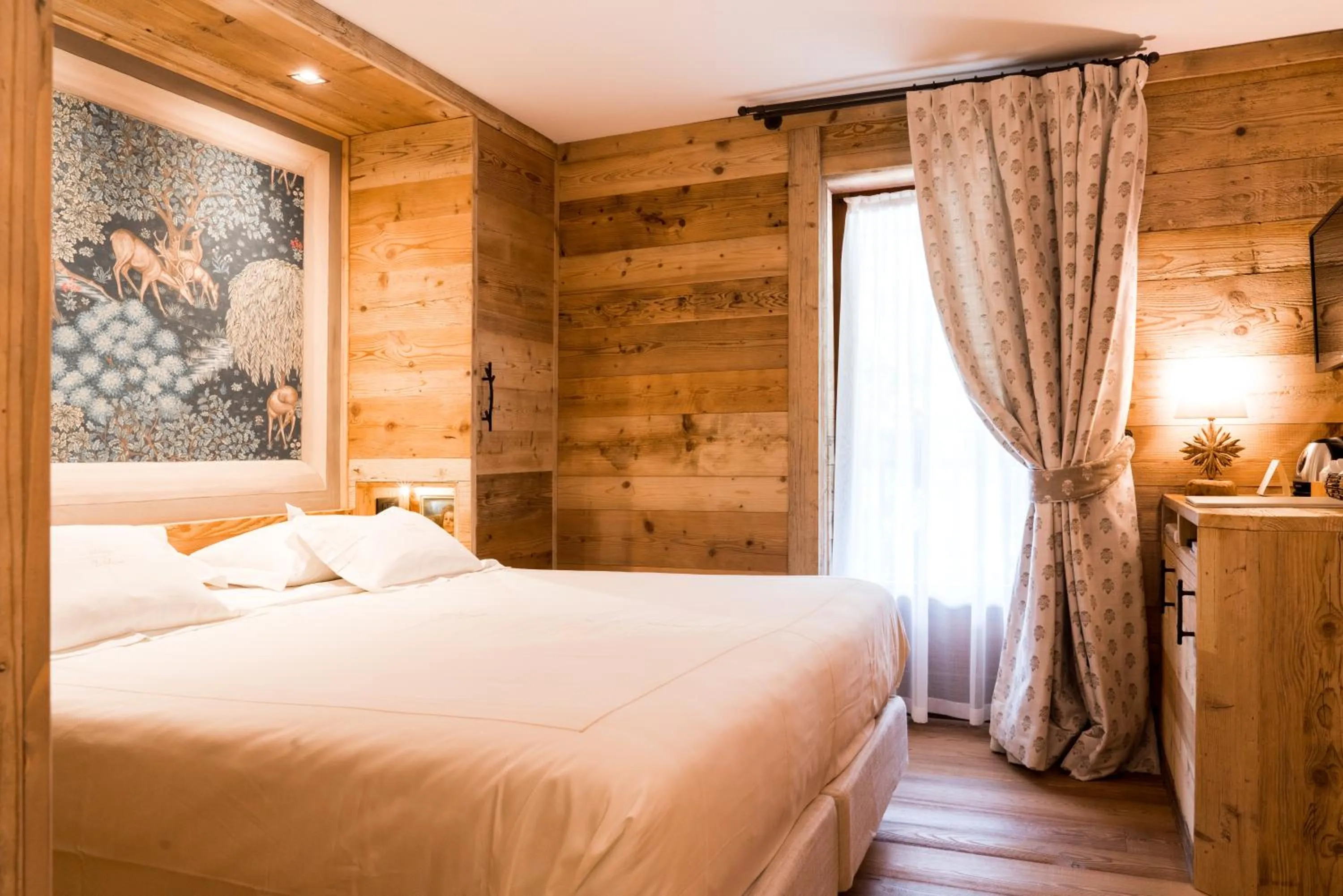 Bed in Auberge de La Maison