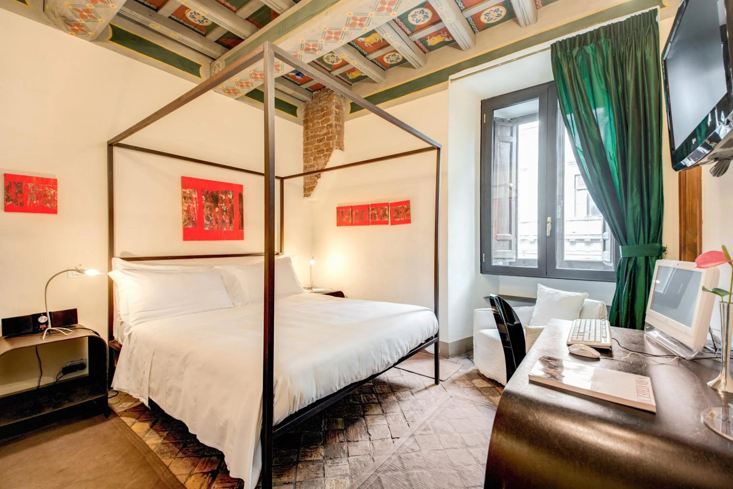 Bedroom, Bed in Residenza Torre Colonna