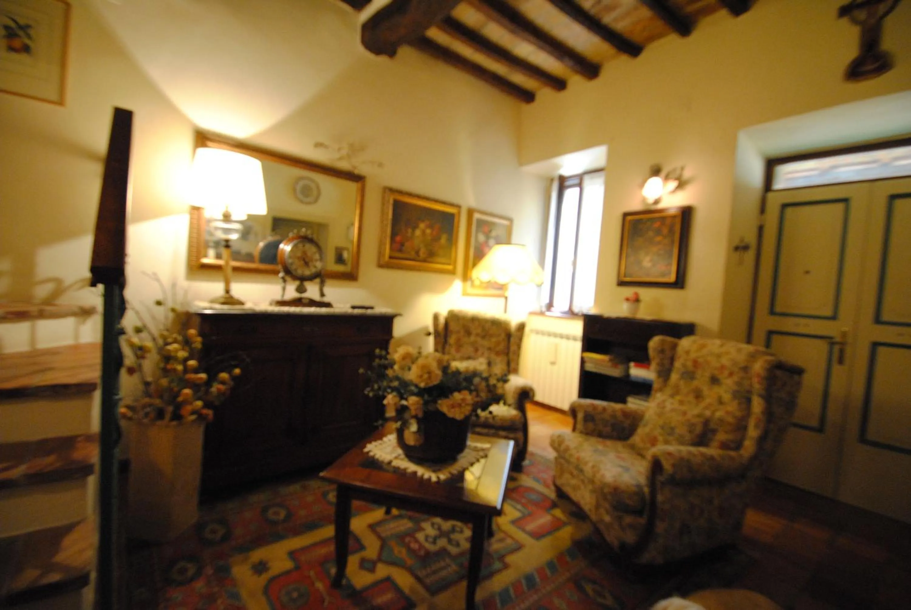 Living room in Torre Sangiovanni Albergo e Ristorante da Rosary