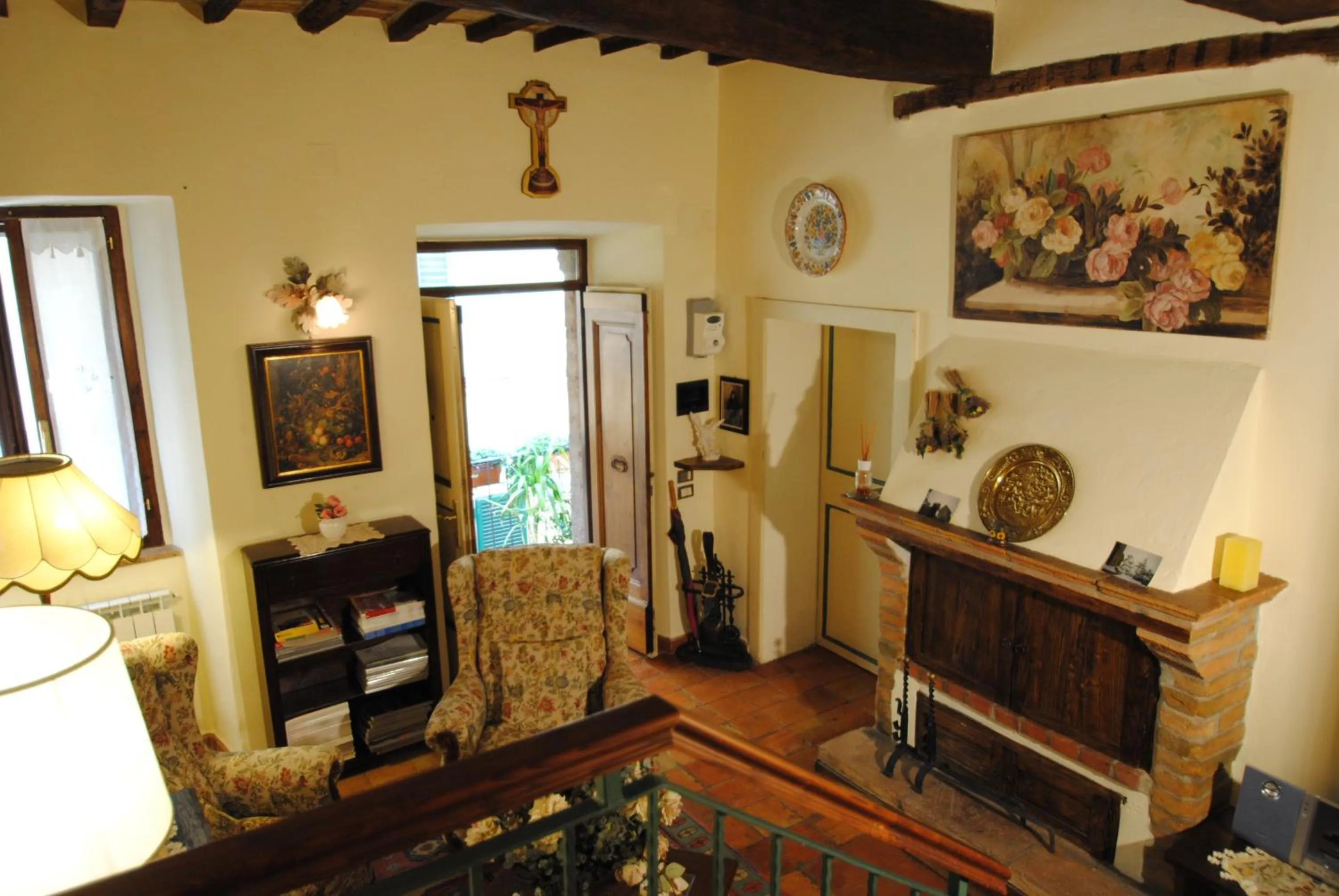 Living room in Torre Sangiovanni Albergo e Ristorante da Rosary