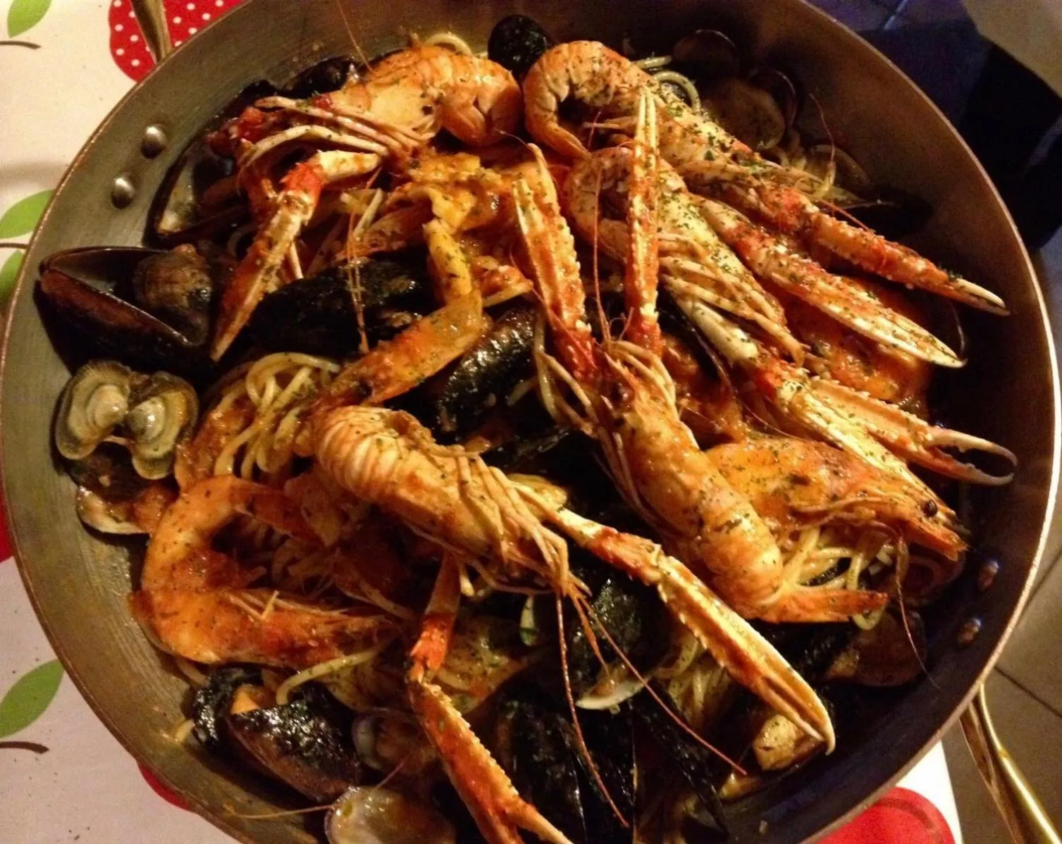 Food close-up in Torre Sangiovanni Albergo e Ristorante da Rosary