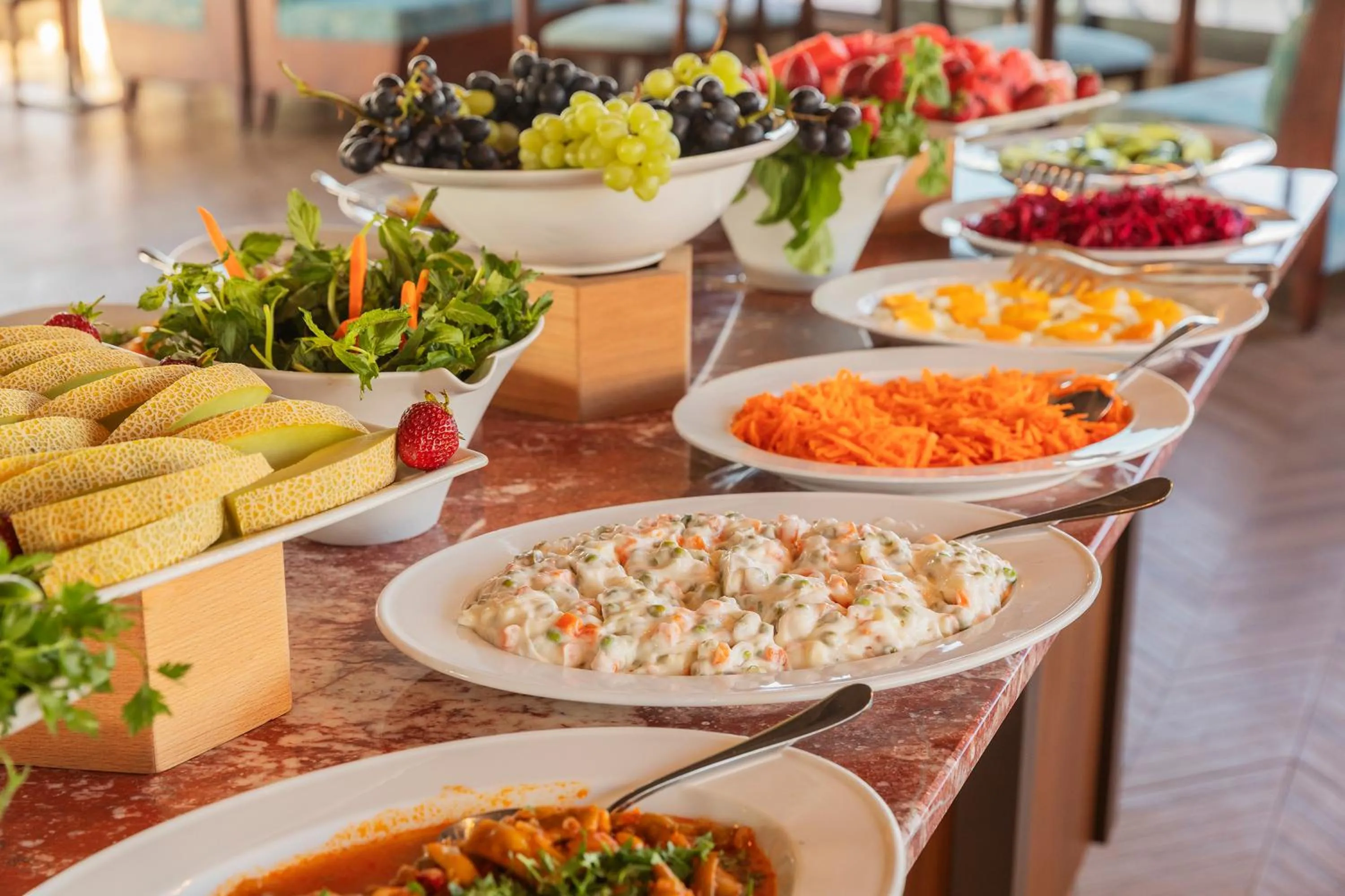 Breakfast in Triton Hotel