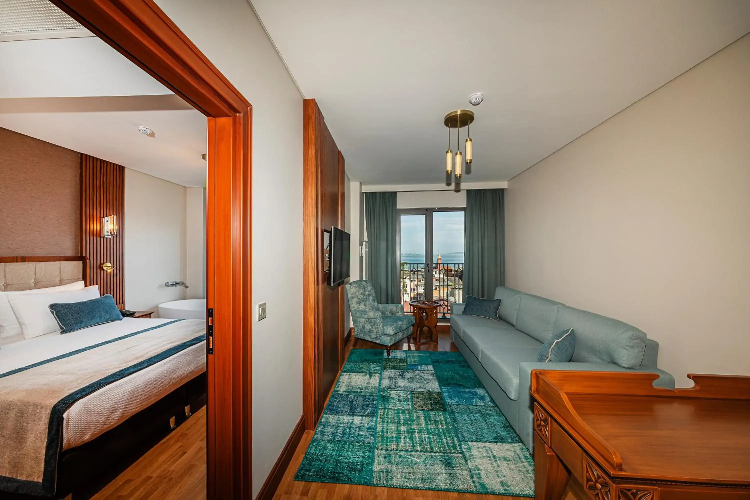 Living room, Bed in Triton Hotel Living room, Bed in Triton Hotel