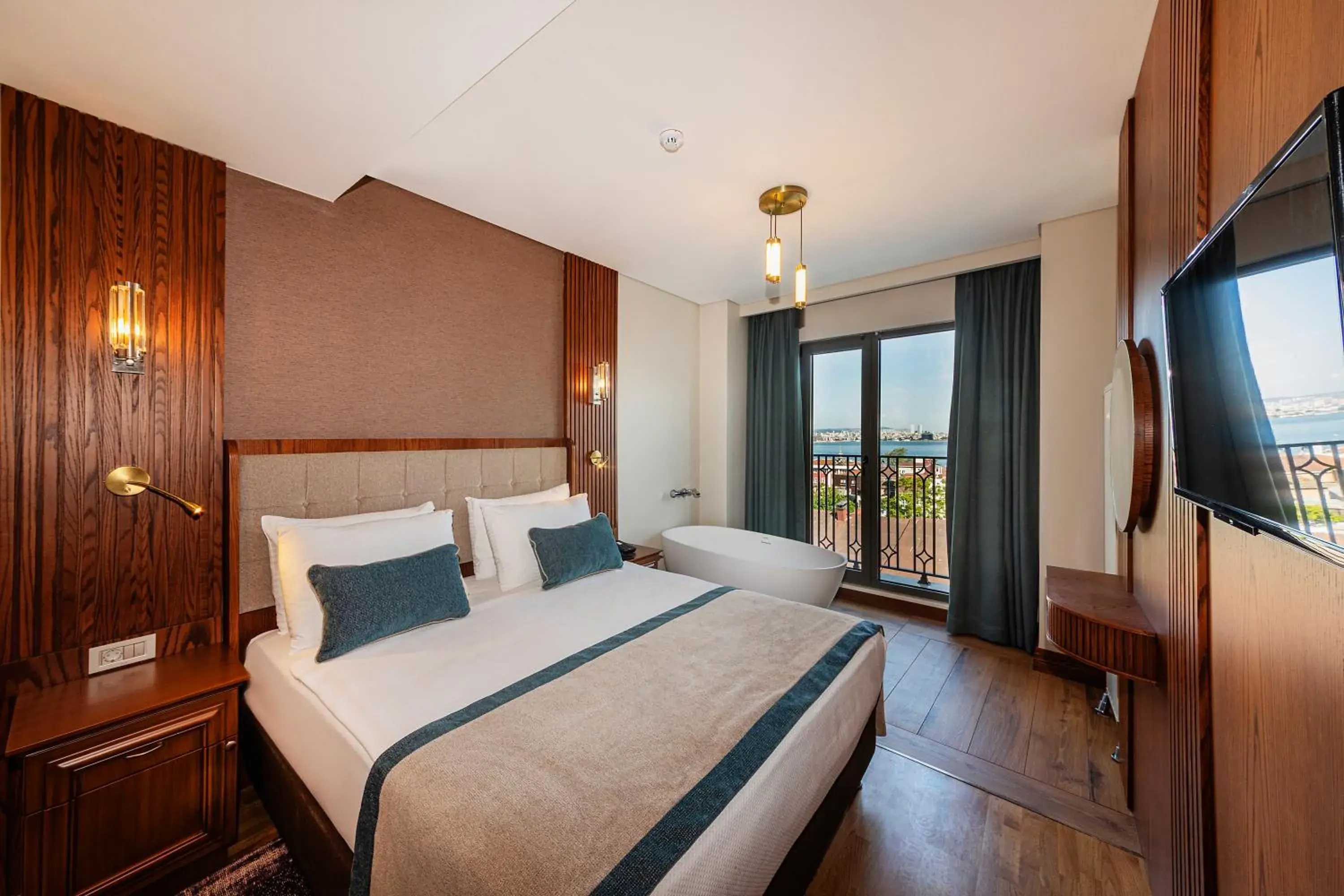 Bed in Triton Hotel Bed in Triton Hotel