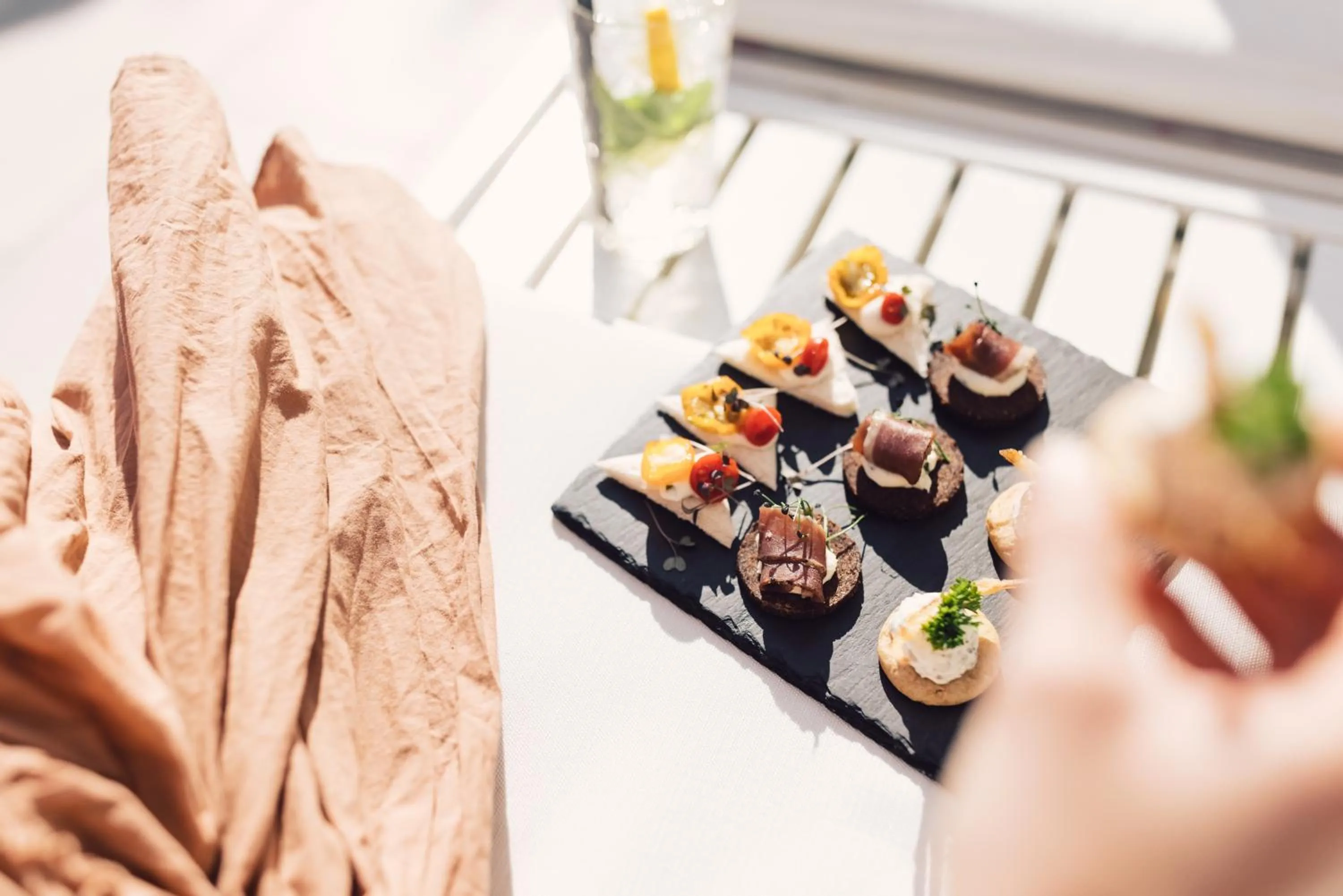 Food and drinks in Alpenpalace Luxury Hideaway & Spa Retreat