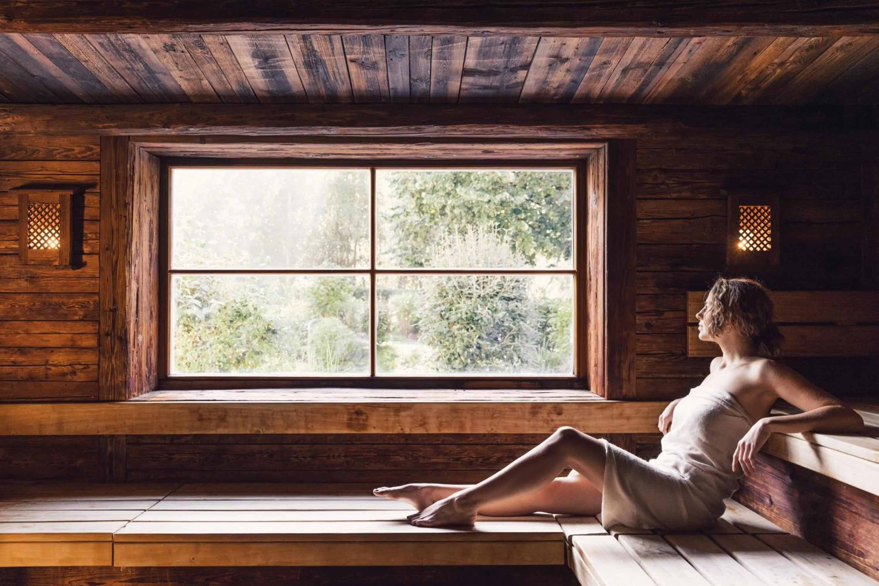 People in Alpenpalace Luxury Hideaway & Spa Retreat