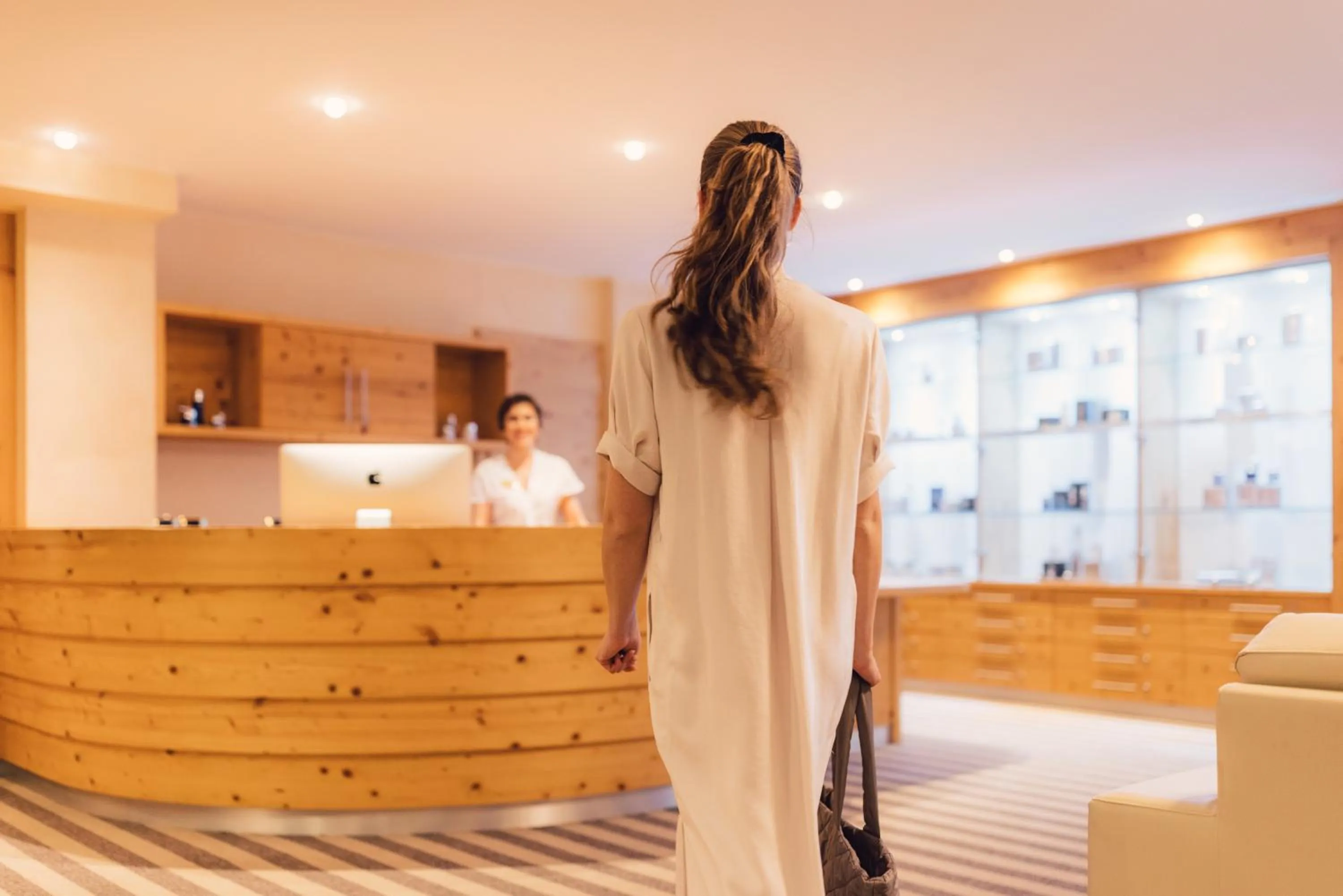 People in Alpenpalace Luxury Hideaway & Spa Retreat