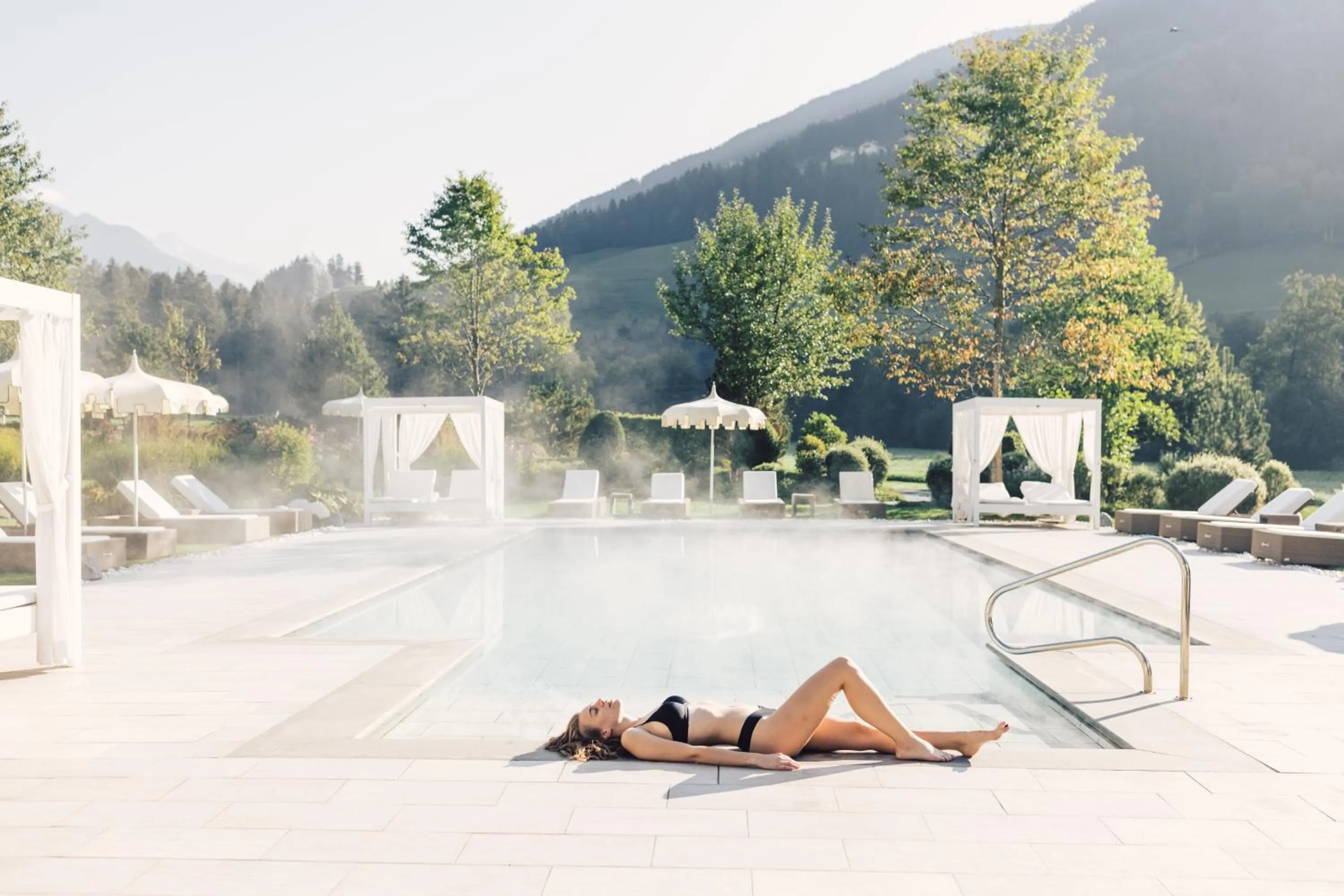 People in Alpenpalace Luxury Hideaway & Spa Retreat