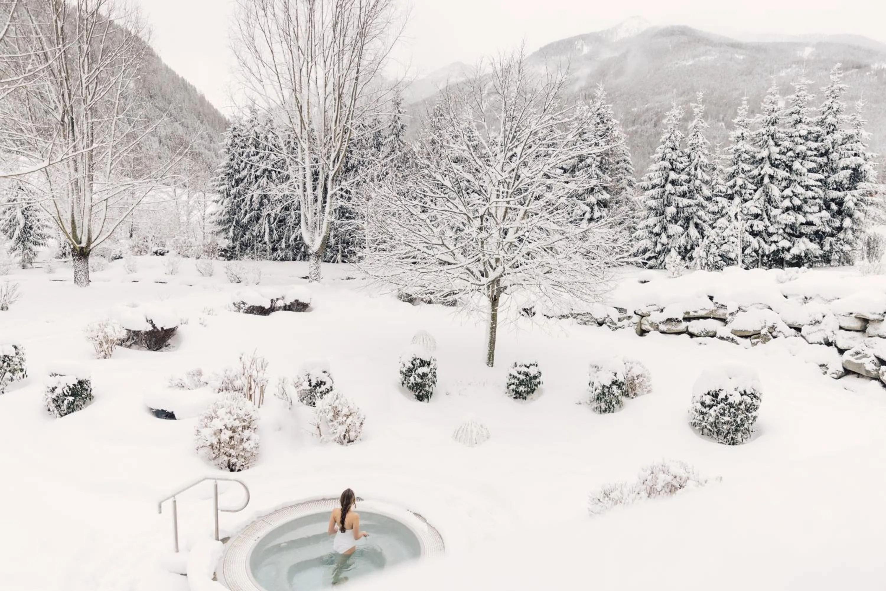 Winter in Alpenpalace Luxury Hideaway & Spa Retreat