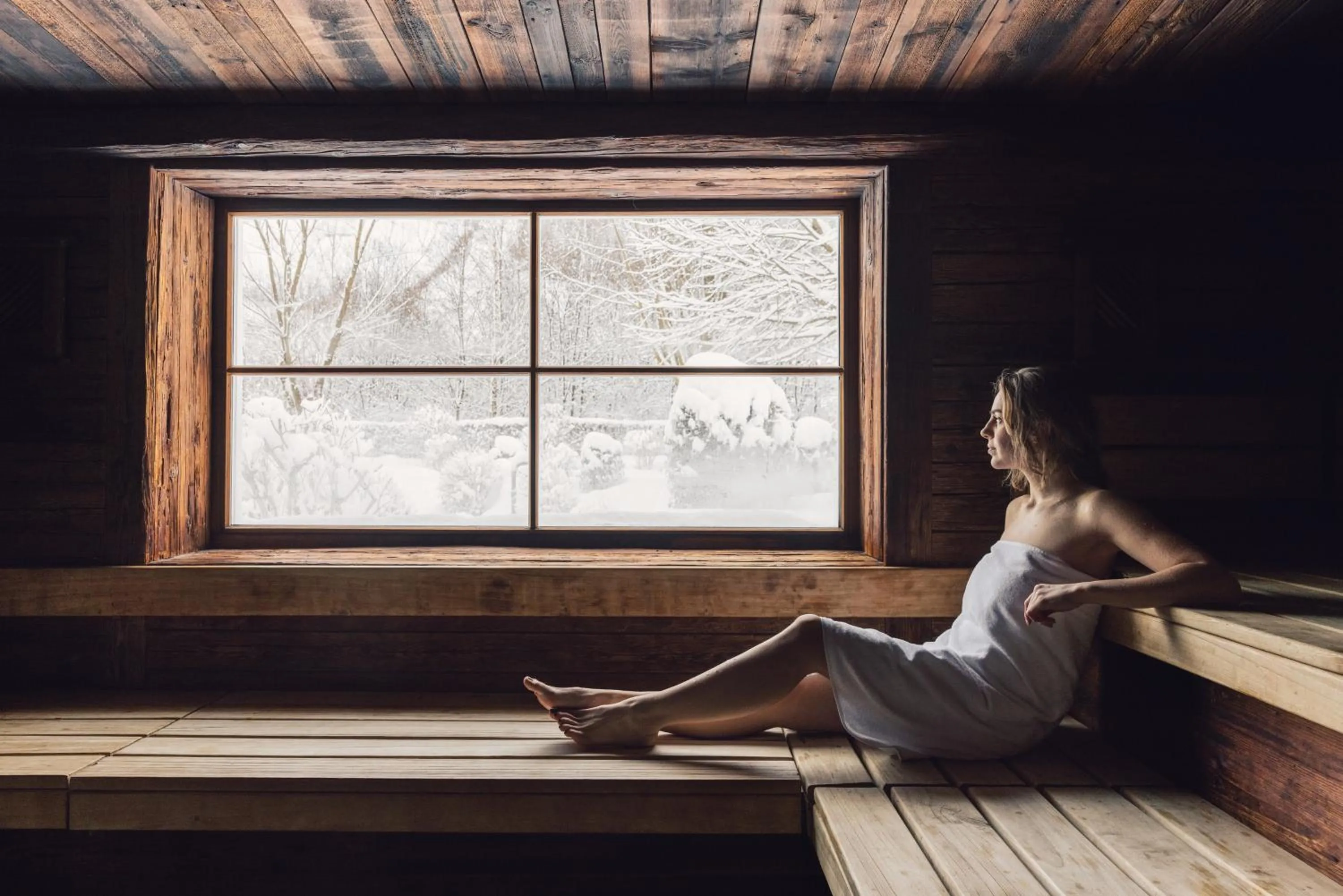 People in Alpenpalace Luxury Hideaway & Spa Retreat