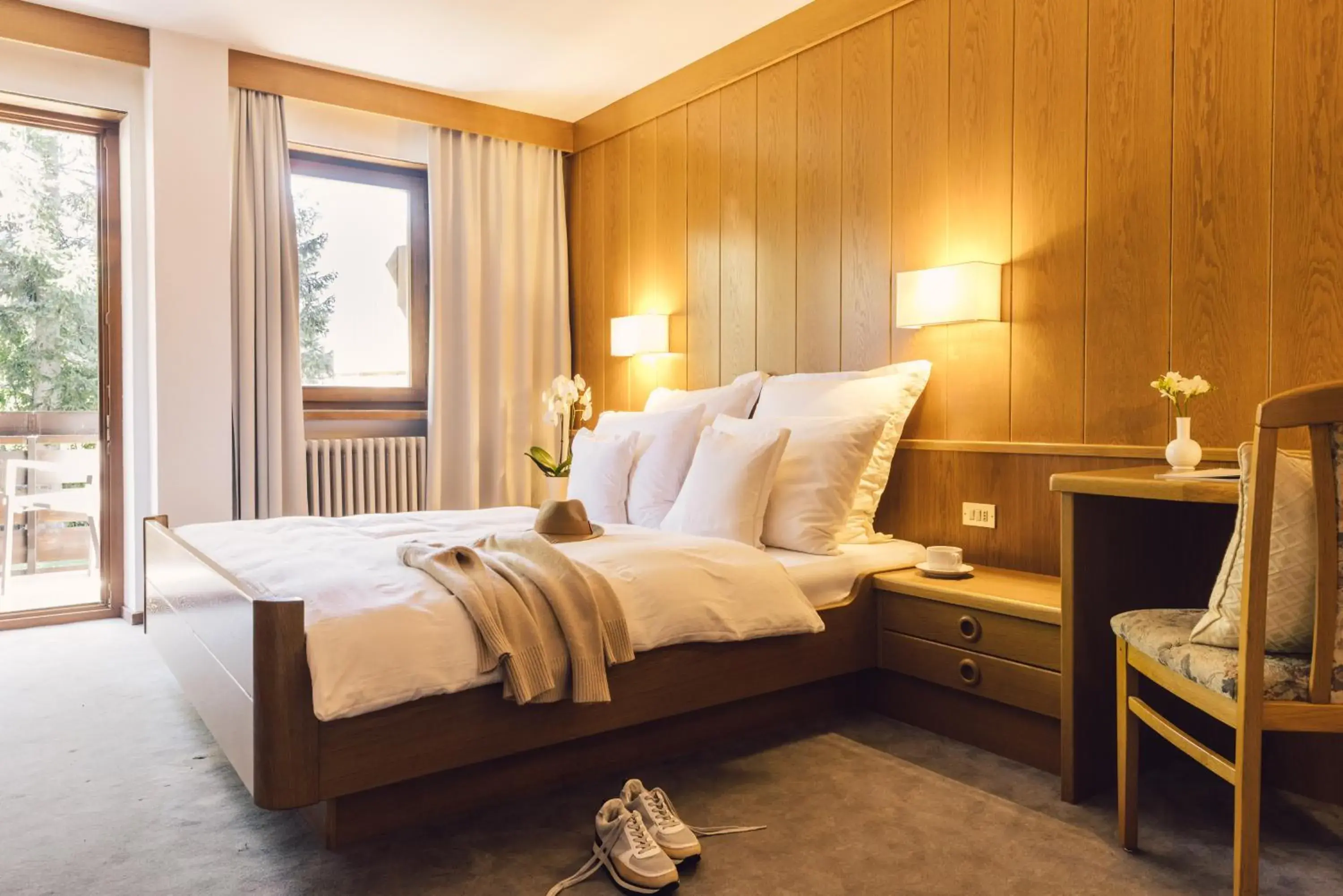 Double Room with Forest View - single occupancy in Hotel Auren Double Room with Forest View - single occupancy in Hotel Auren