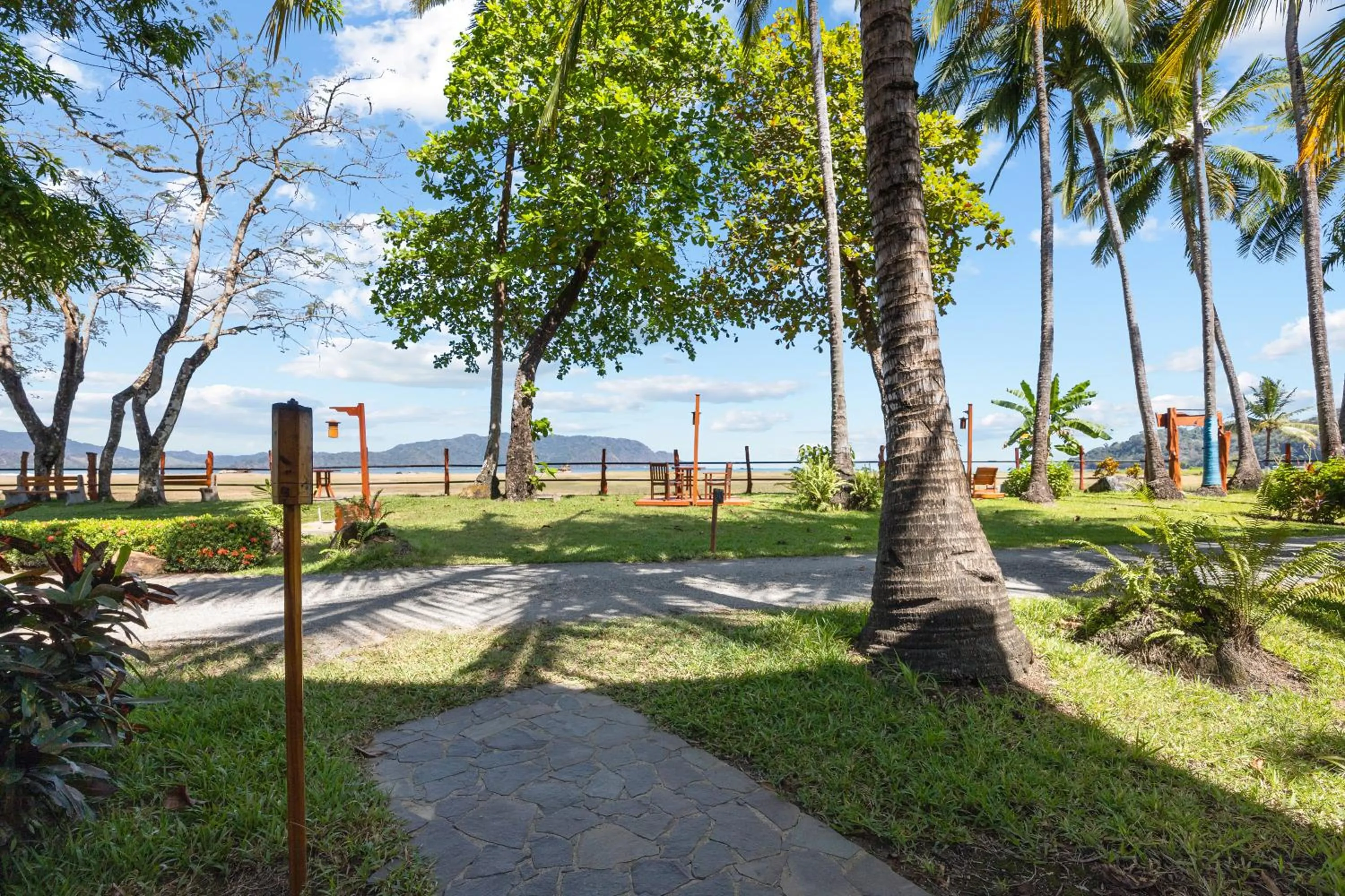 Natural landscape in Tambor Tropical Beach Resort- Adults Only