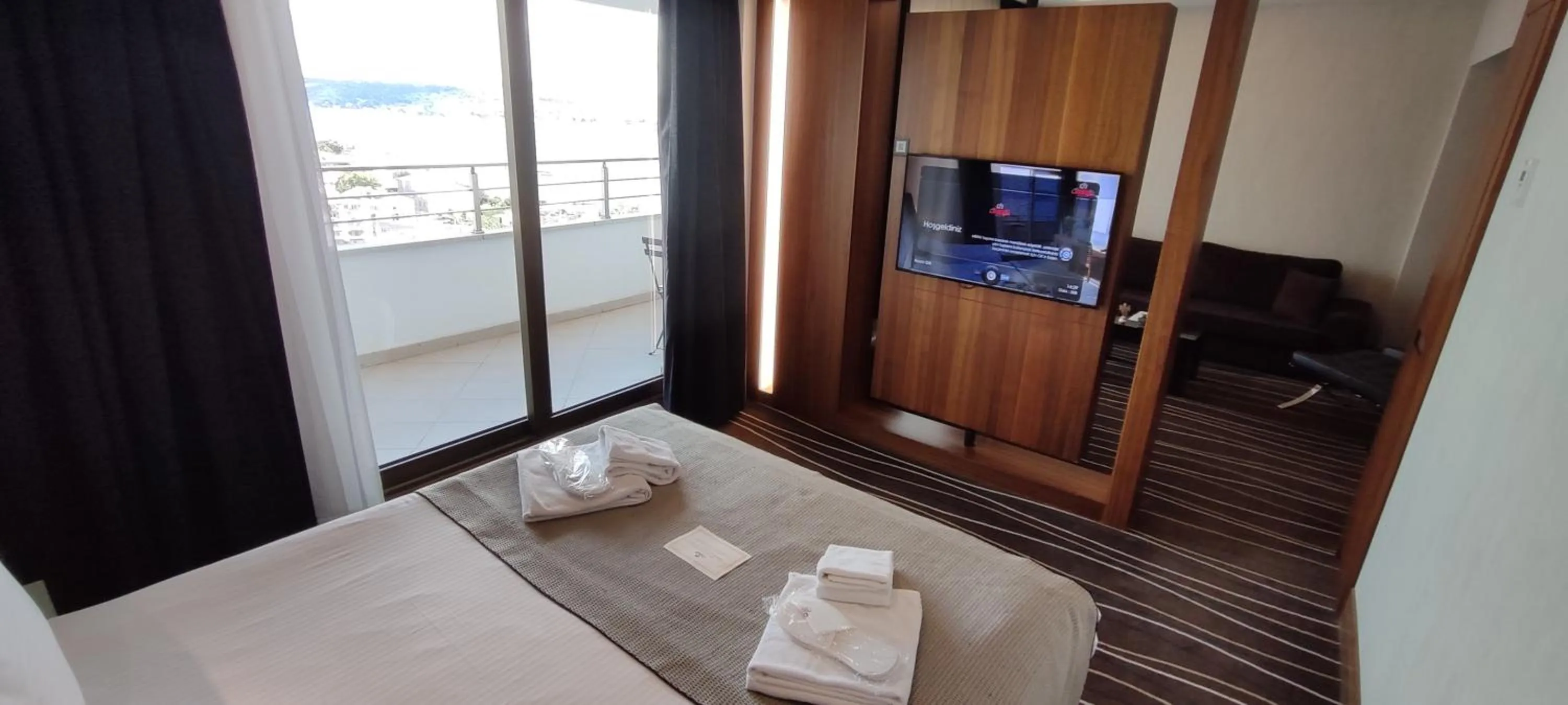 Bed in Cihangir Hotel Bosphorus