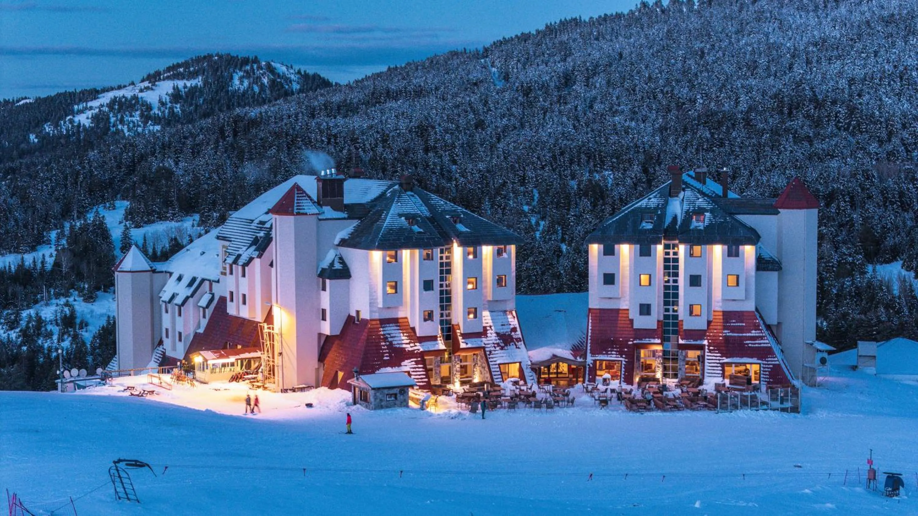 Property building in Monte Baia Uludağ - Full Board Plus