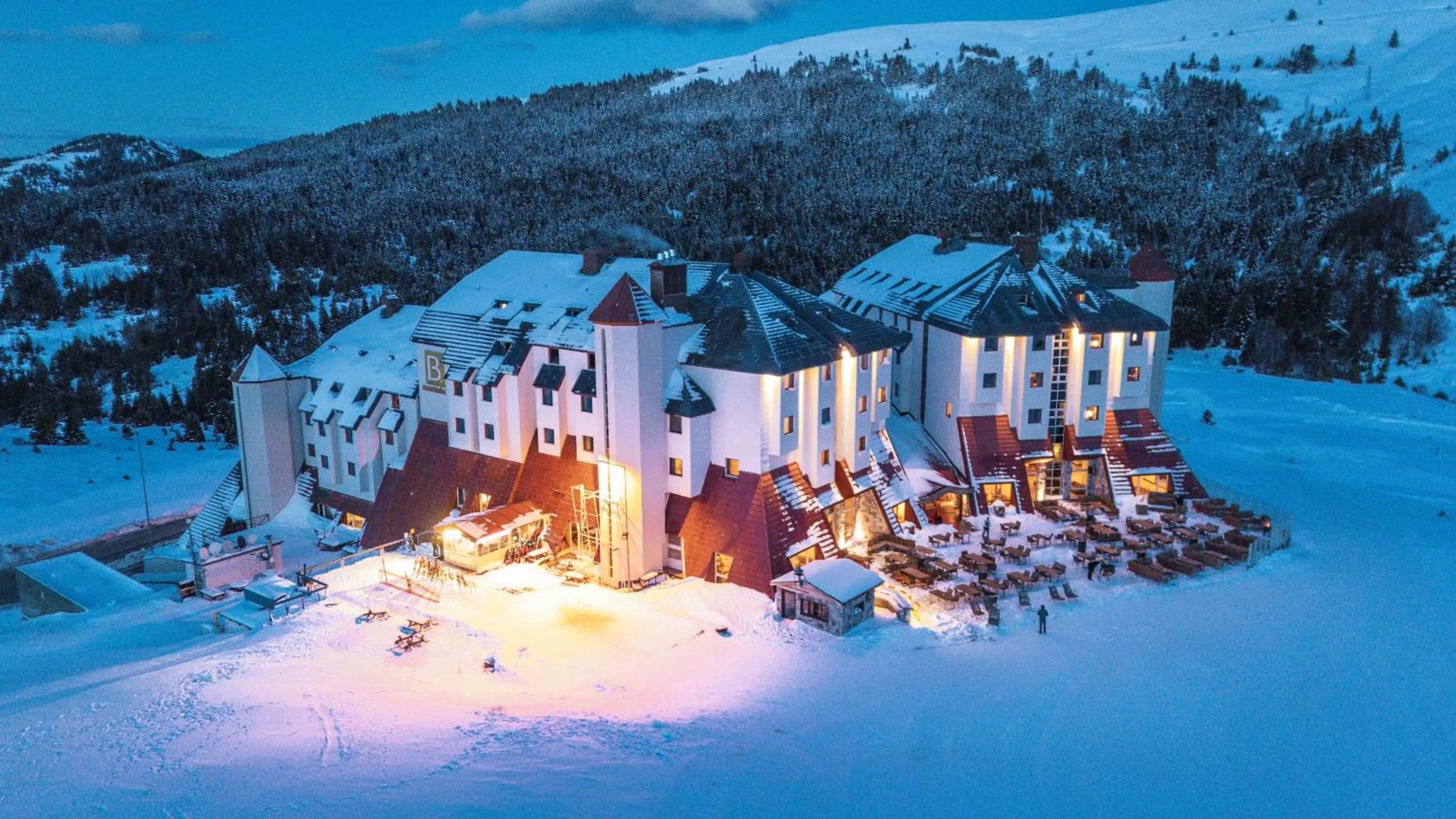 Property building in Monte Baia Uludağ - Full Board Plus