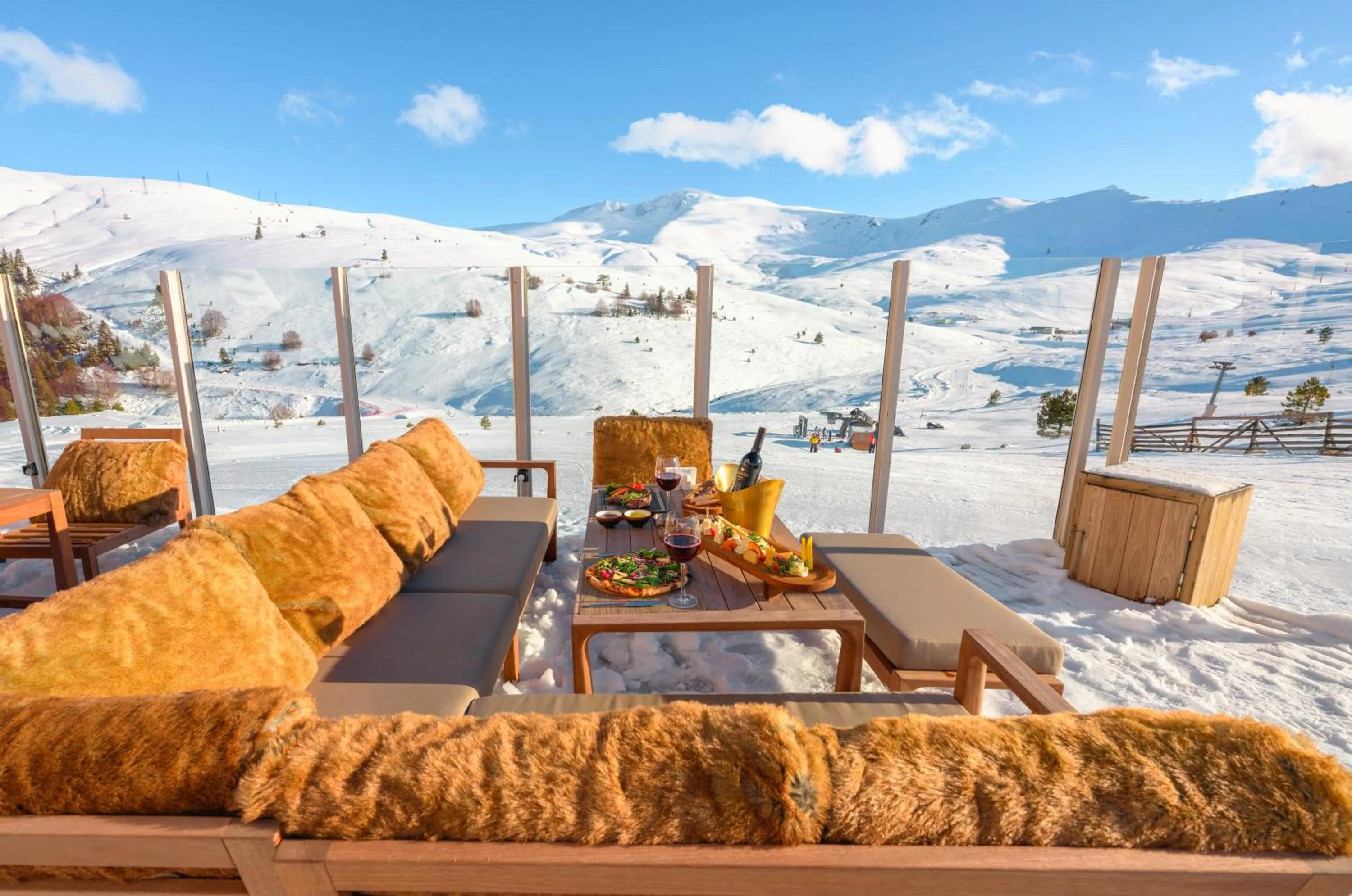 Seating area in Monte Baia Uludağ - Full Board Plus