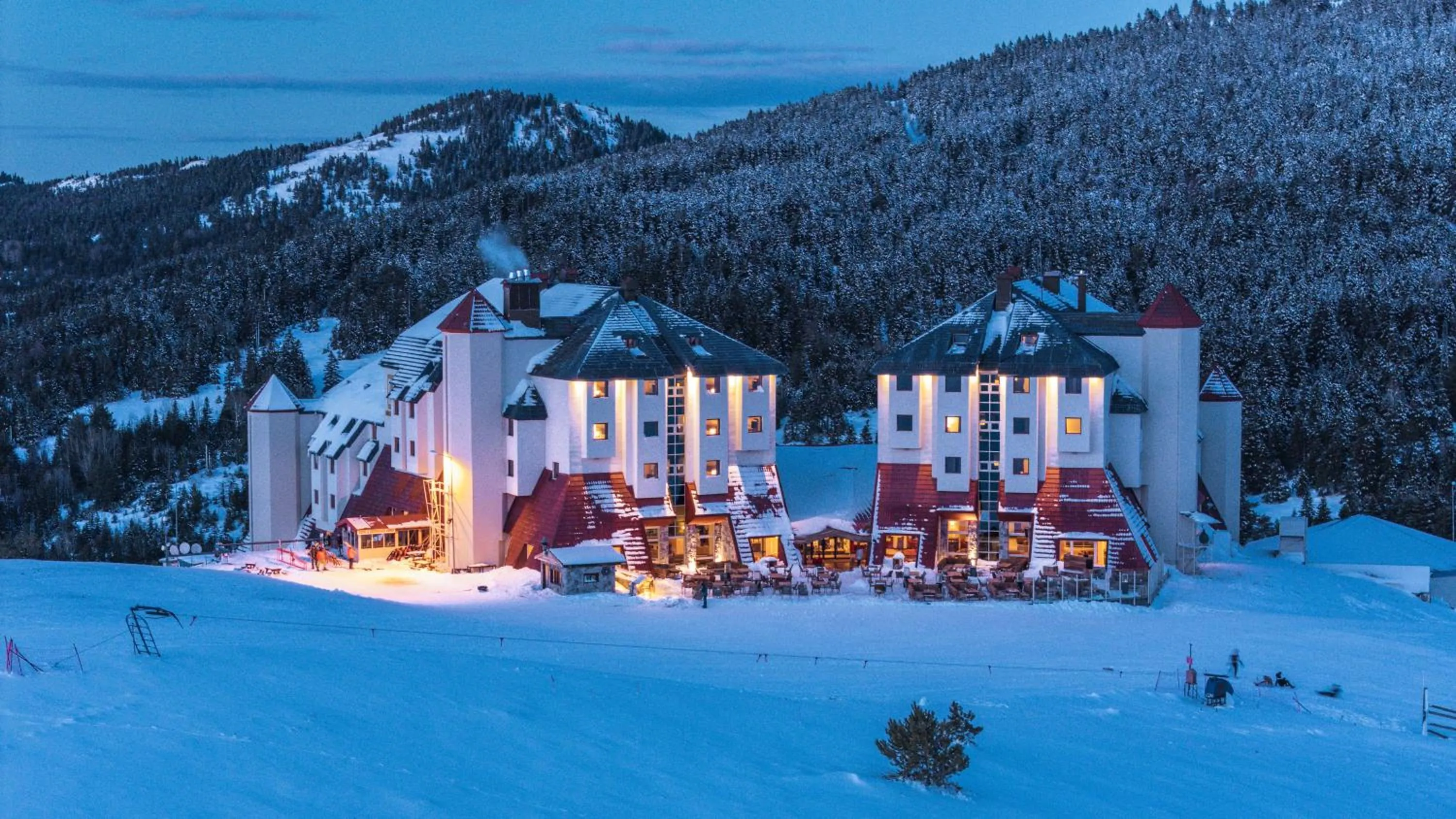 Property building in Monte Baia Uludağ - Full Board Plus