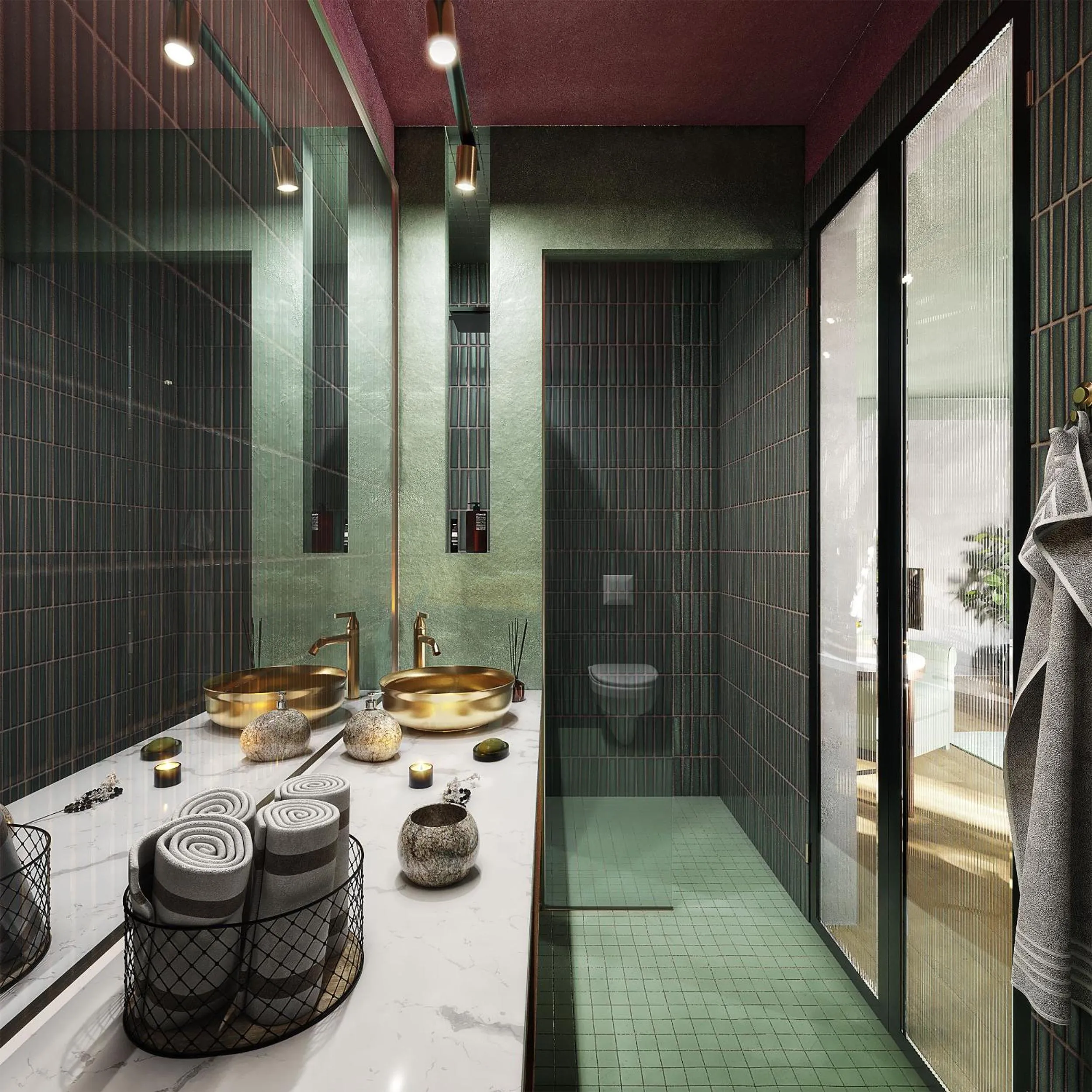 Shower in Parkhotel Holzner