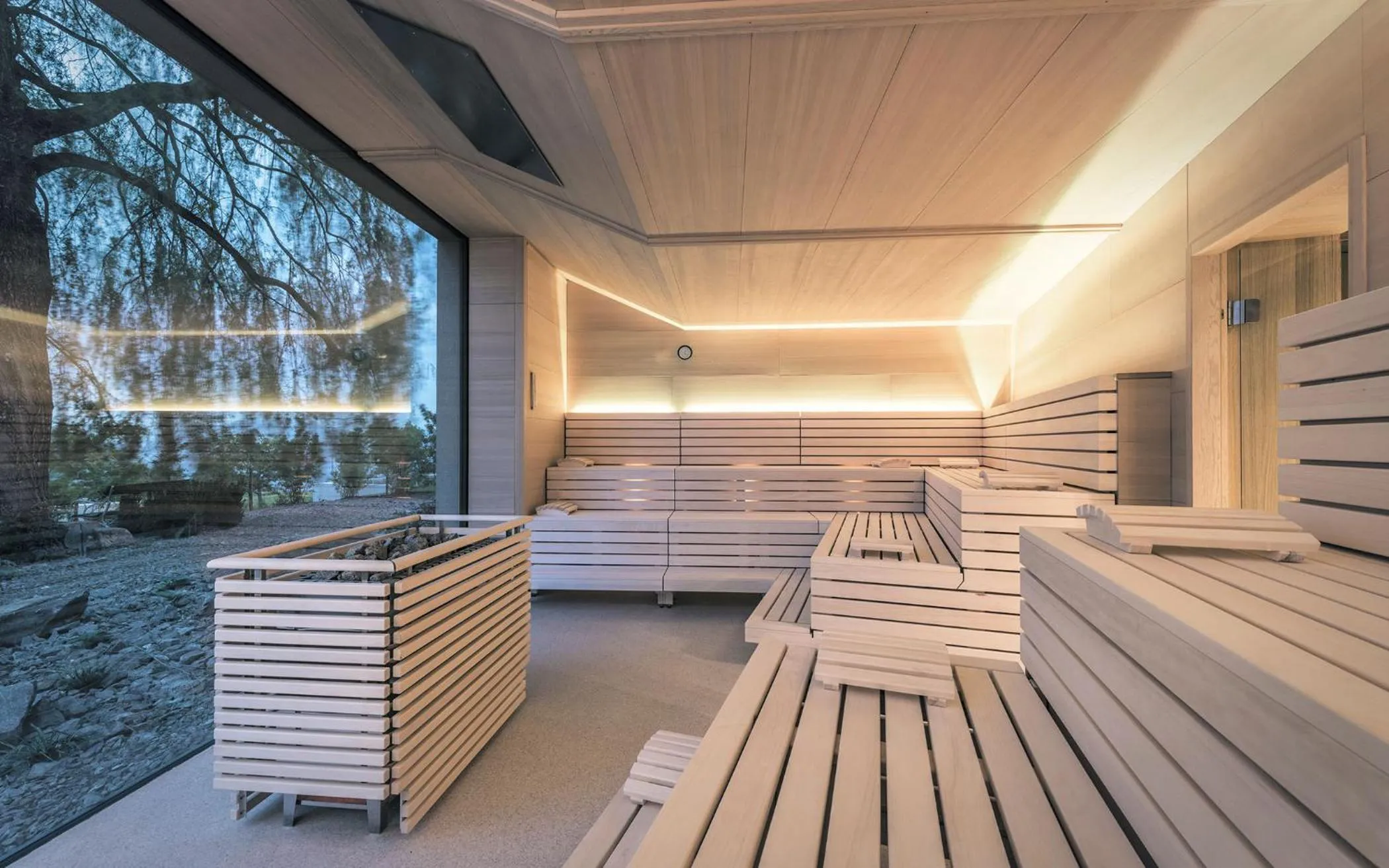 Sauna in Parkhotel Holzner