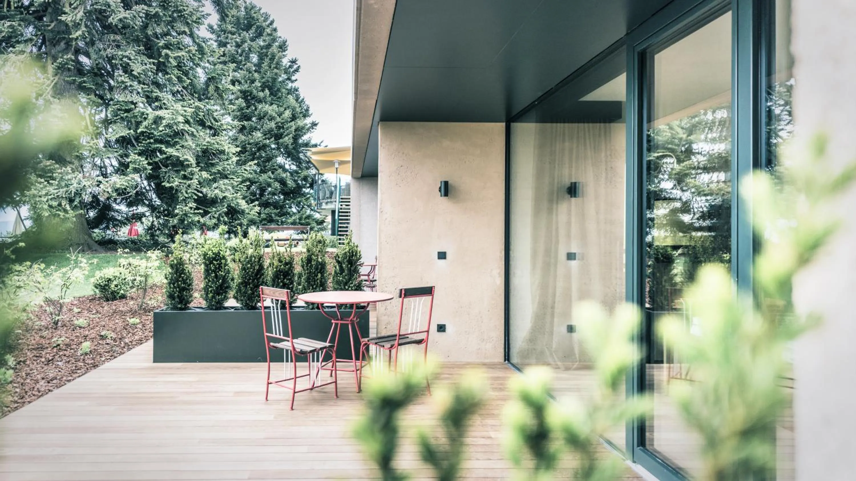 Patio in Parkhotel Holzner