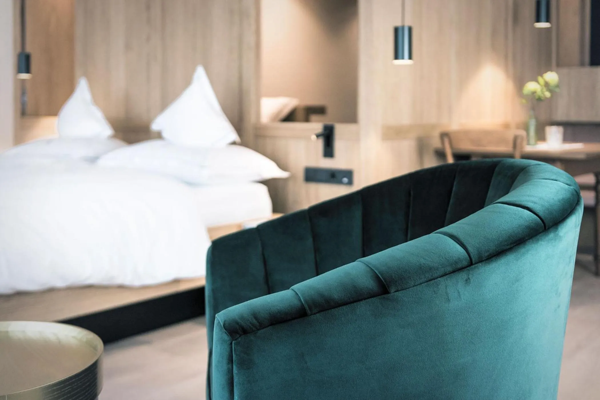 Decorative detail, Bed in Parkhotel Holzner