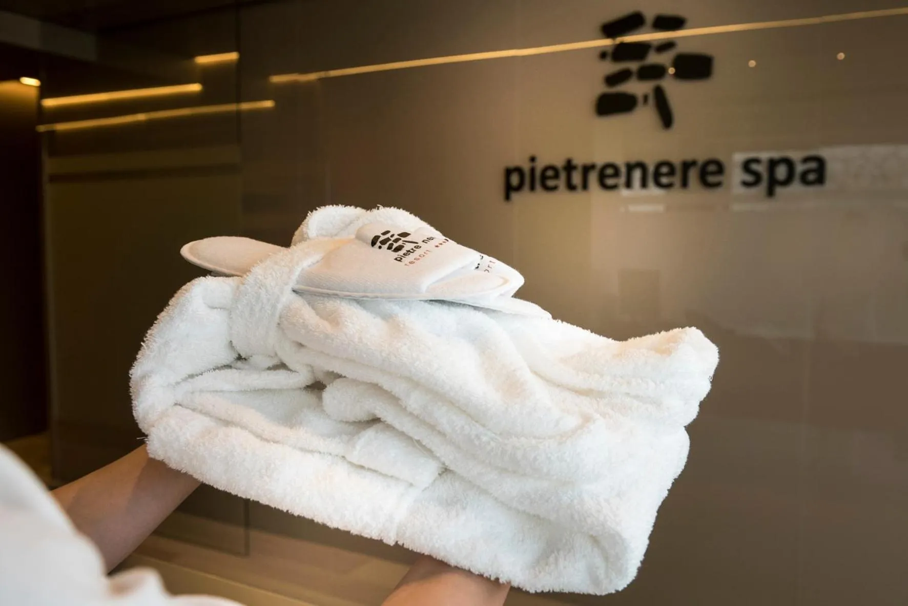 Property logo or sign in Pietre Nere Resort & Spa