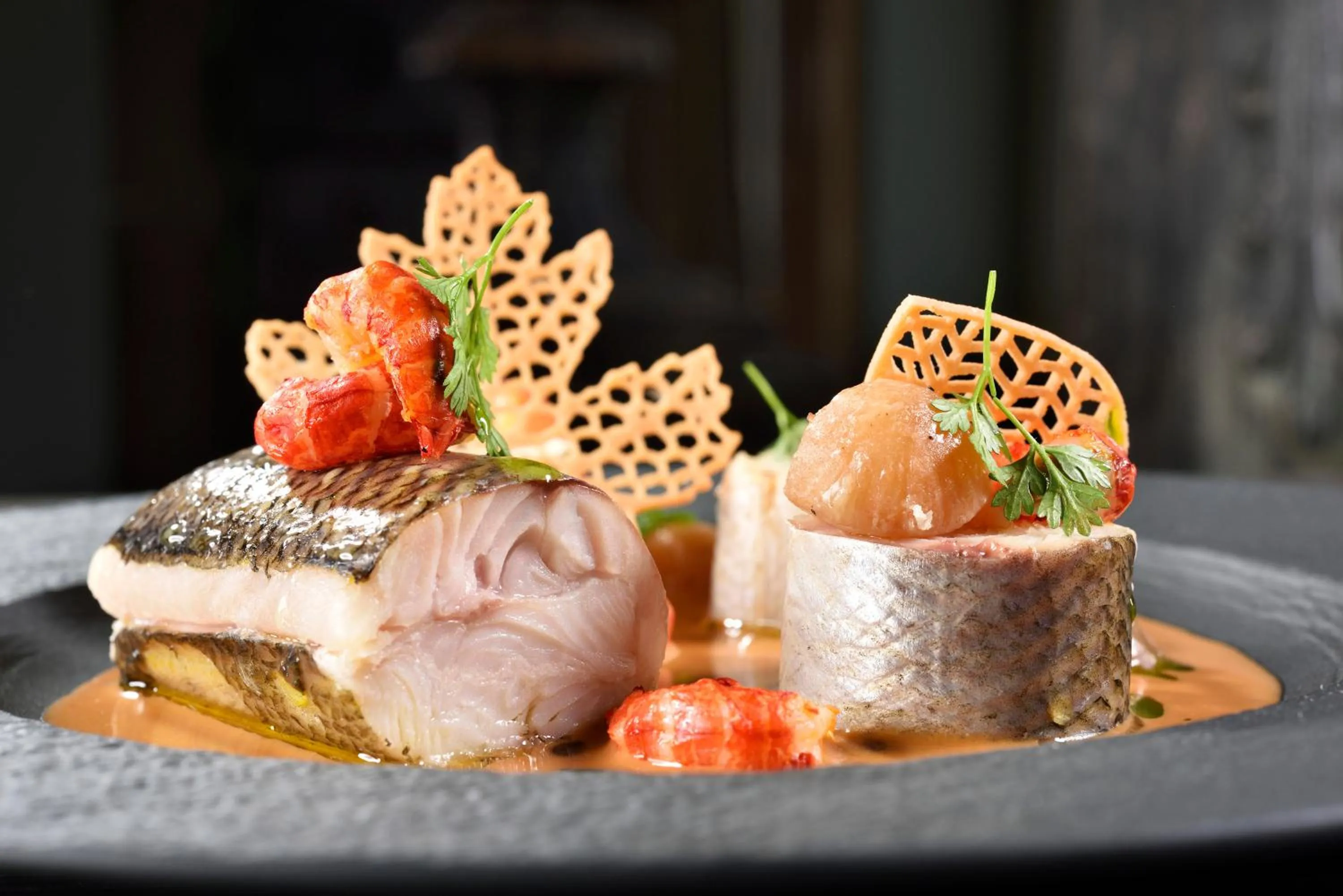 kitchen in Villa Cortine Palace Relais Chateaux