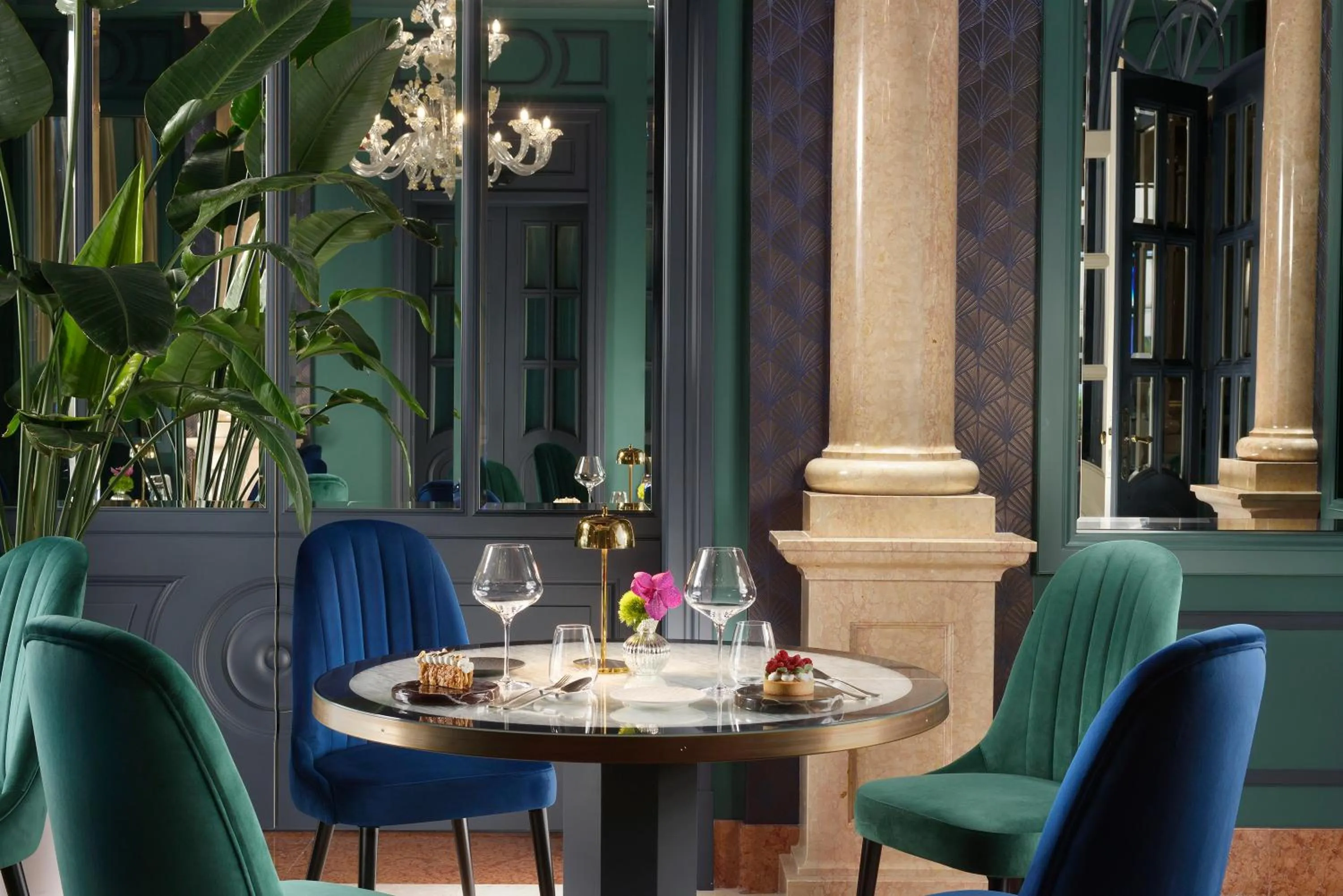 Restaurant/places to eat in Villa Cortine Palace Relais Chateaux