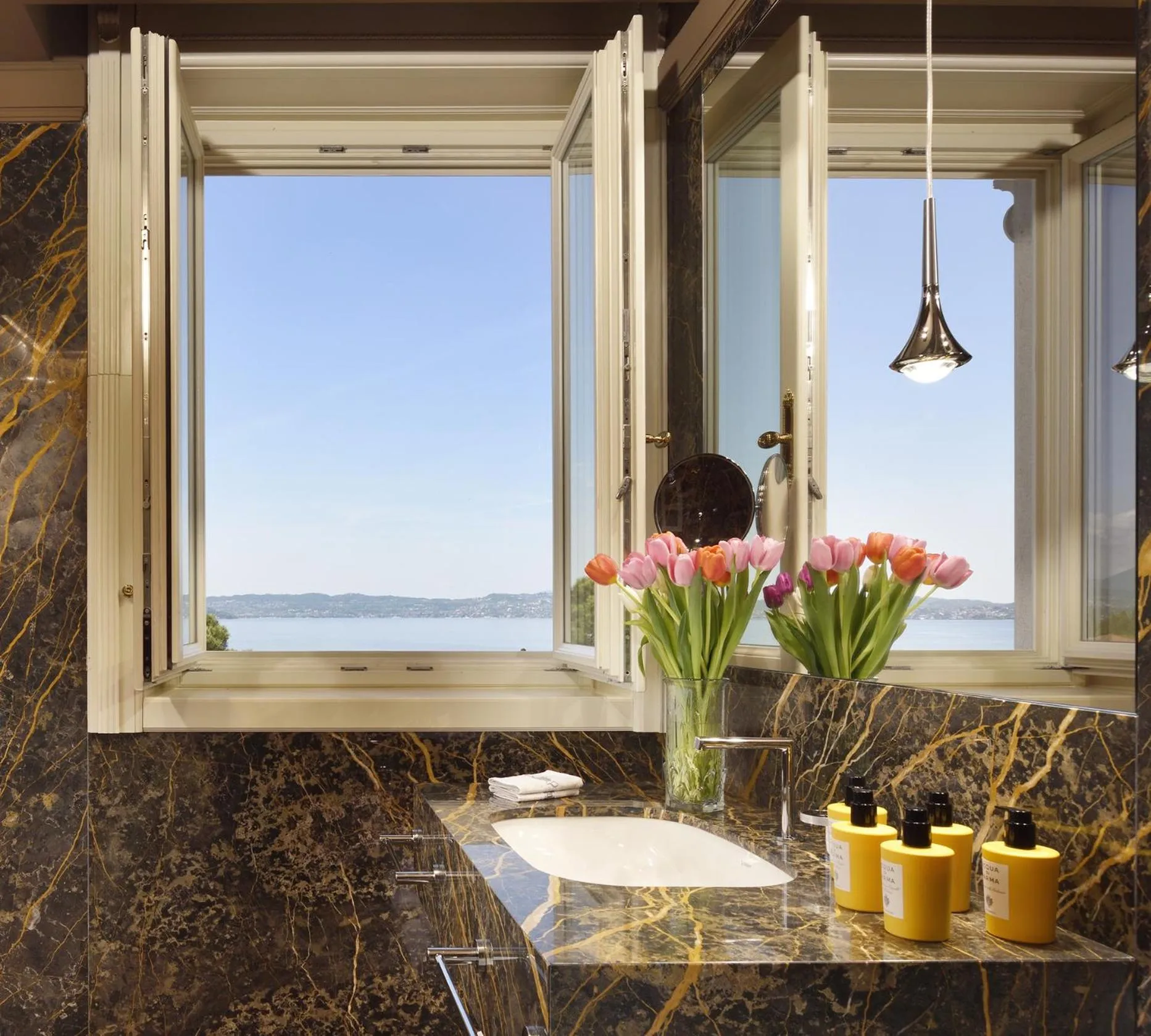 View (from property/room) in Villa Cortine Palace Relais Chateaux