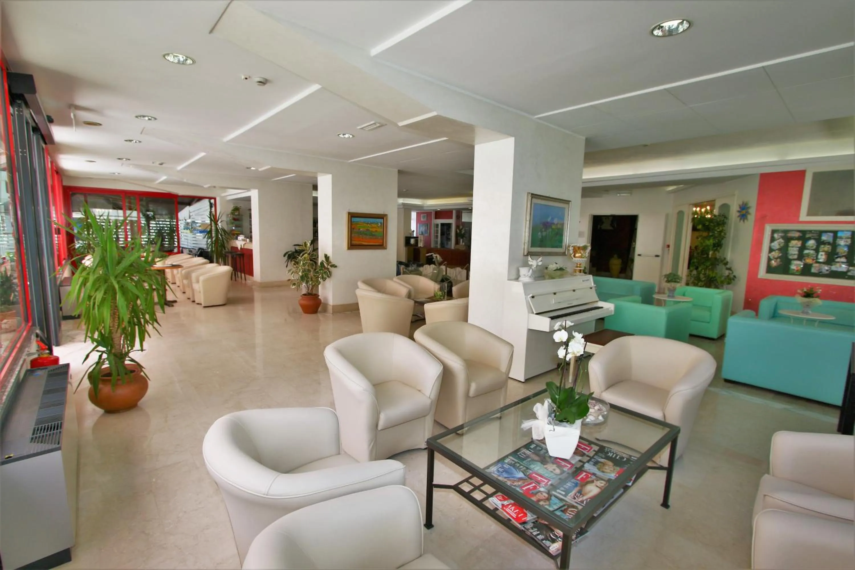 Living room in Hotel De Amicis