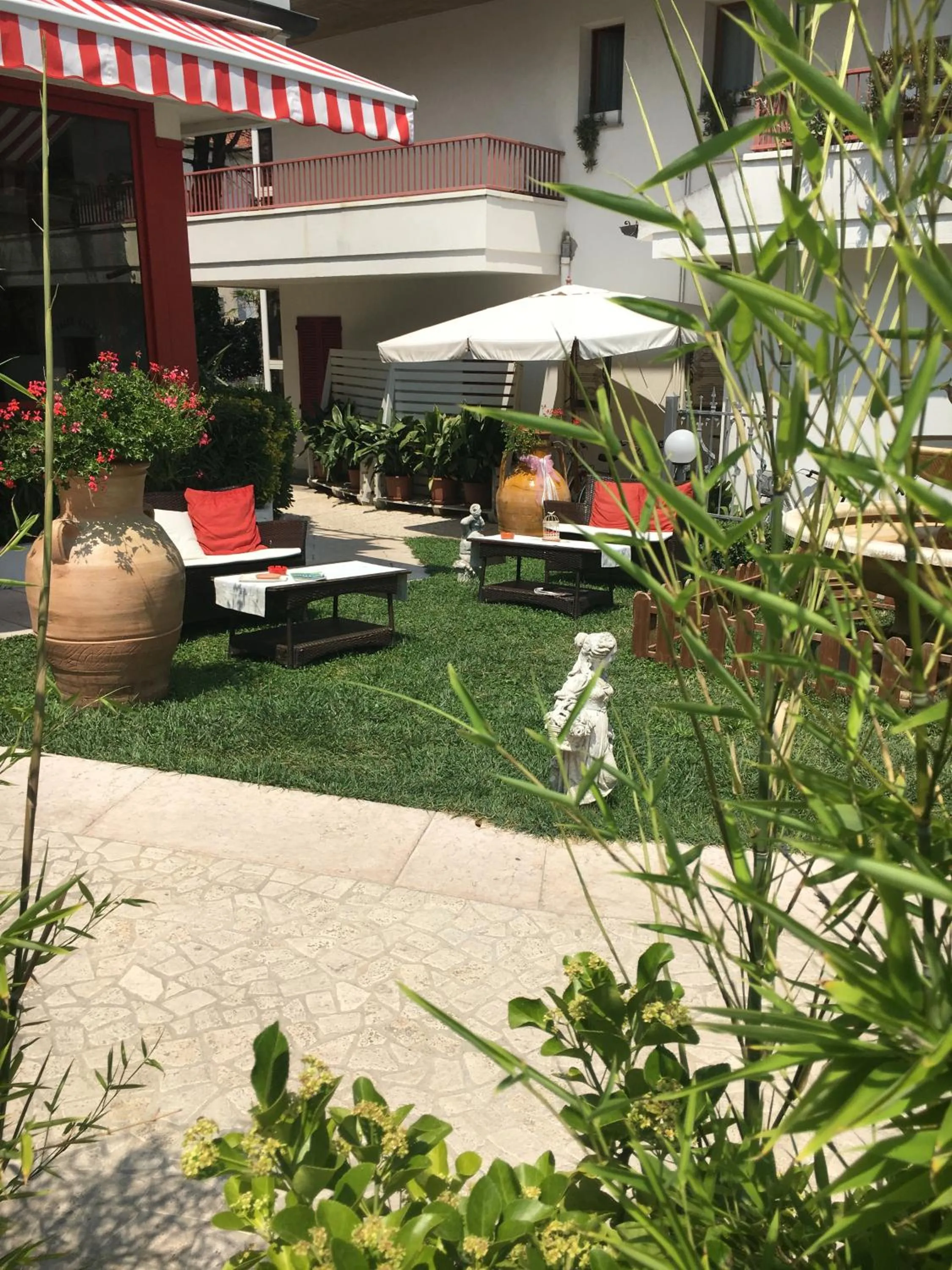 Garden in Hotel De Amicis