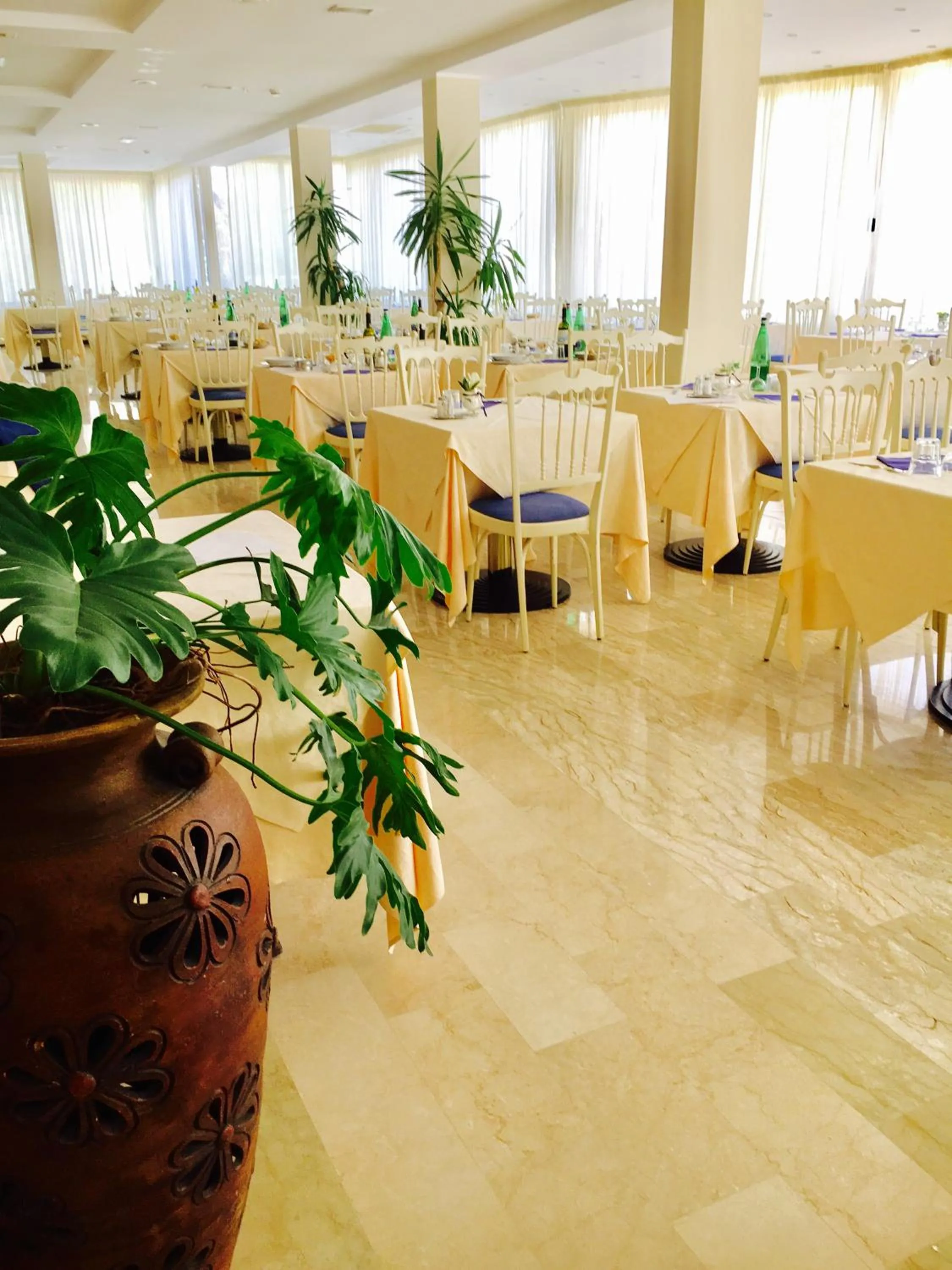 Restaurant/places to eat in Hotel De Amicis