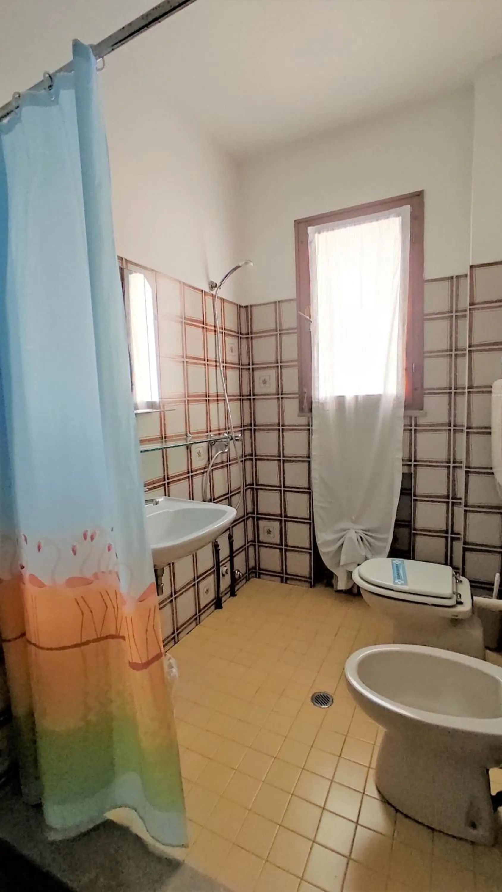 Toilet in Hotel De Amicis