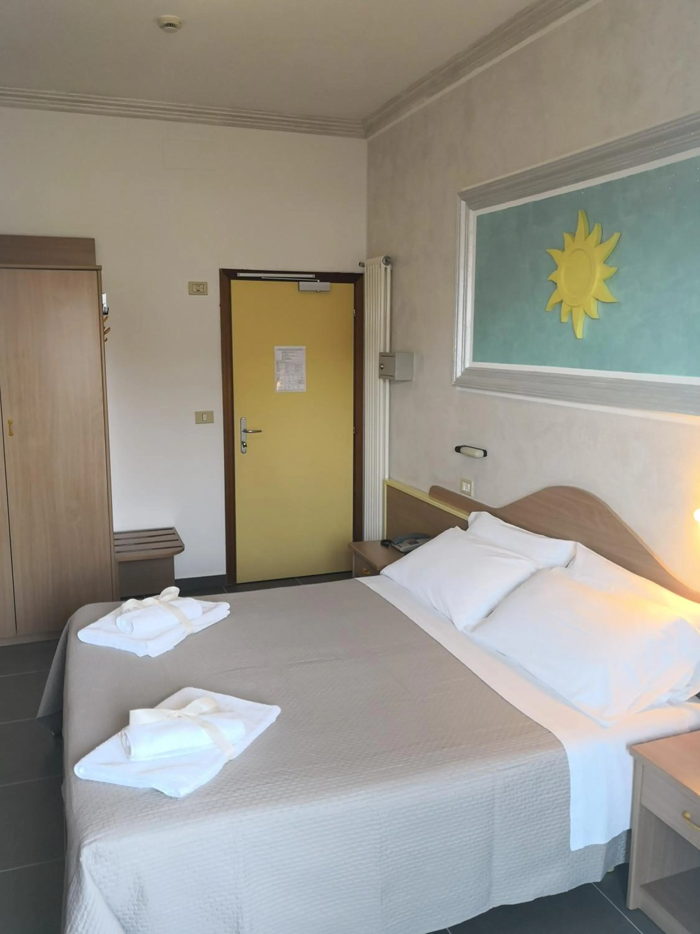 Bed in Hotel De Amicis