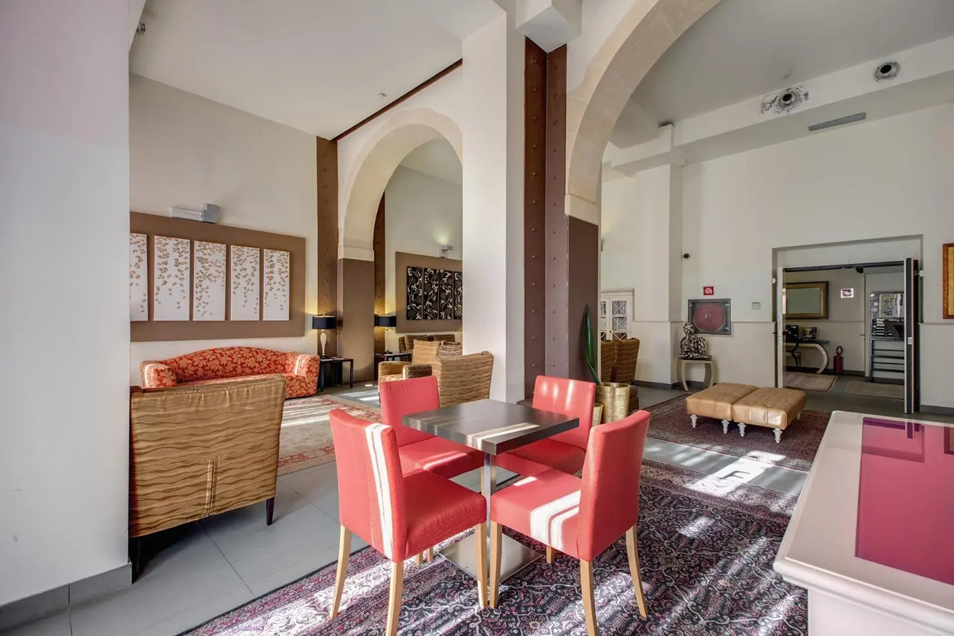 Lobby or reception in Grande Albergo Alfeo Lobby or reception in Grande Albergo Alfeo