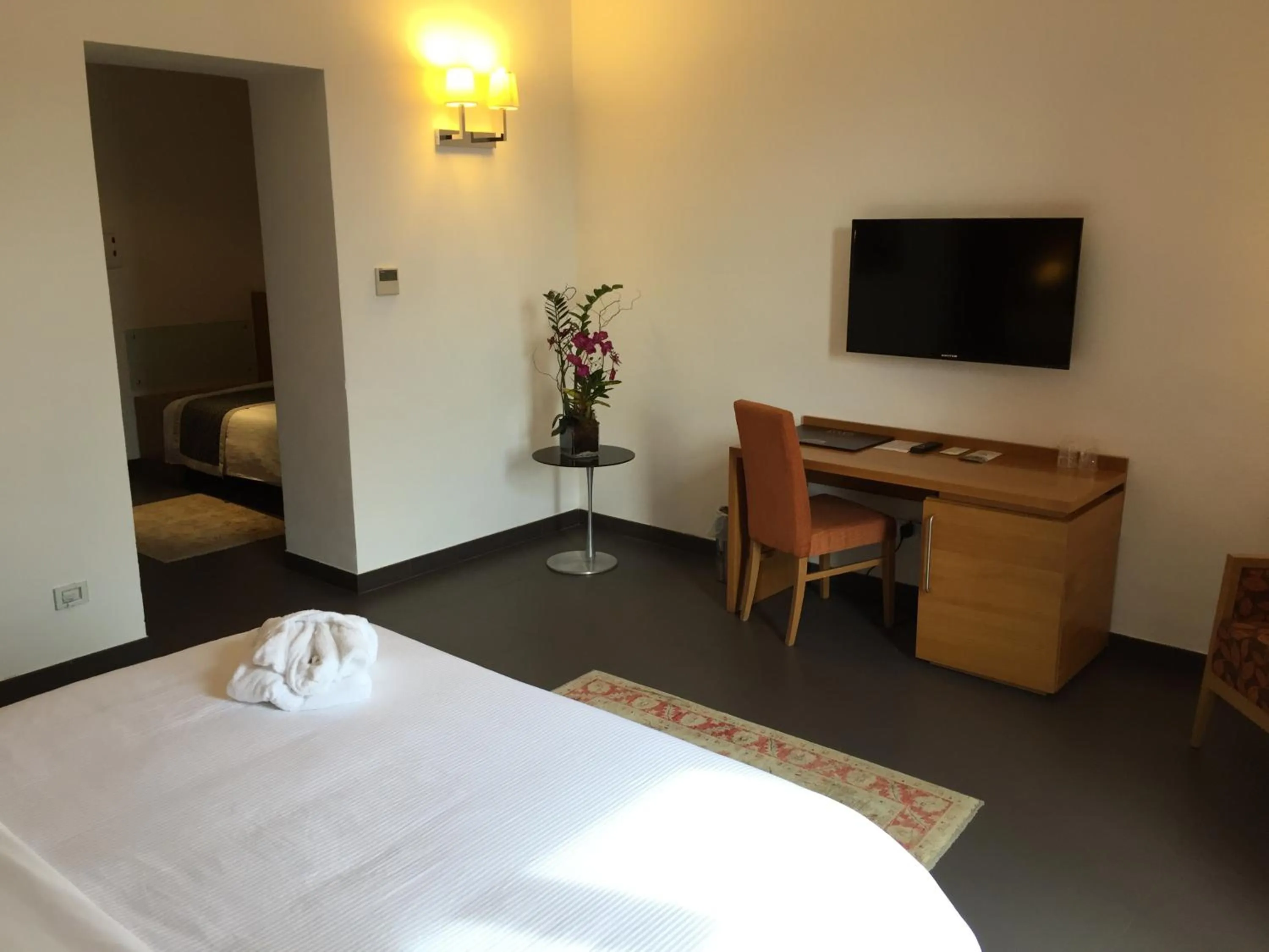 TV and multimedia, Bed in Grande Albergo Alfeo