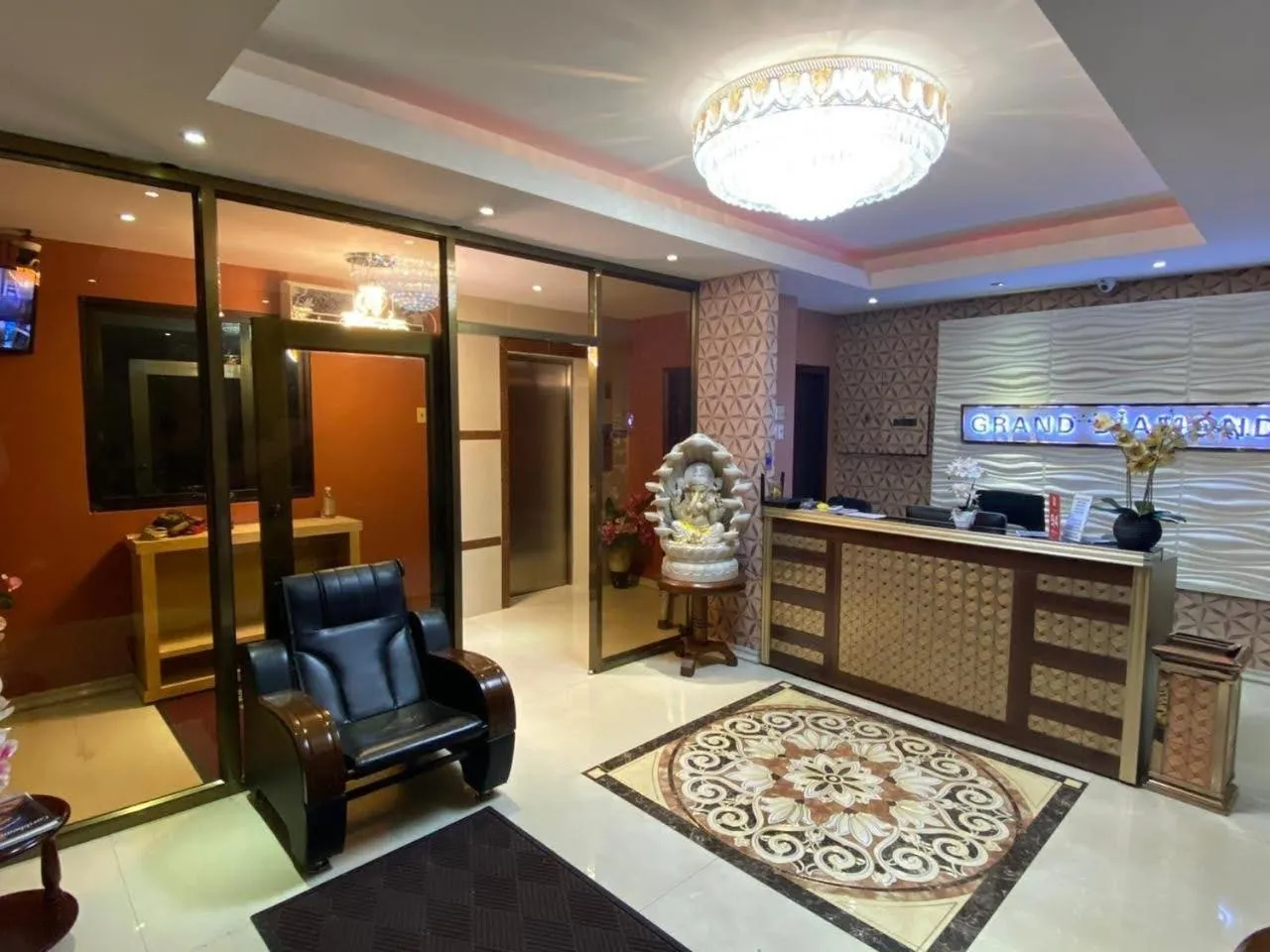 Property building in Grand Diamond Hotel Trinidad