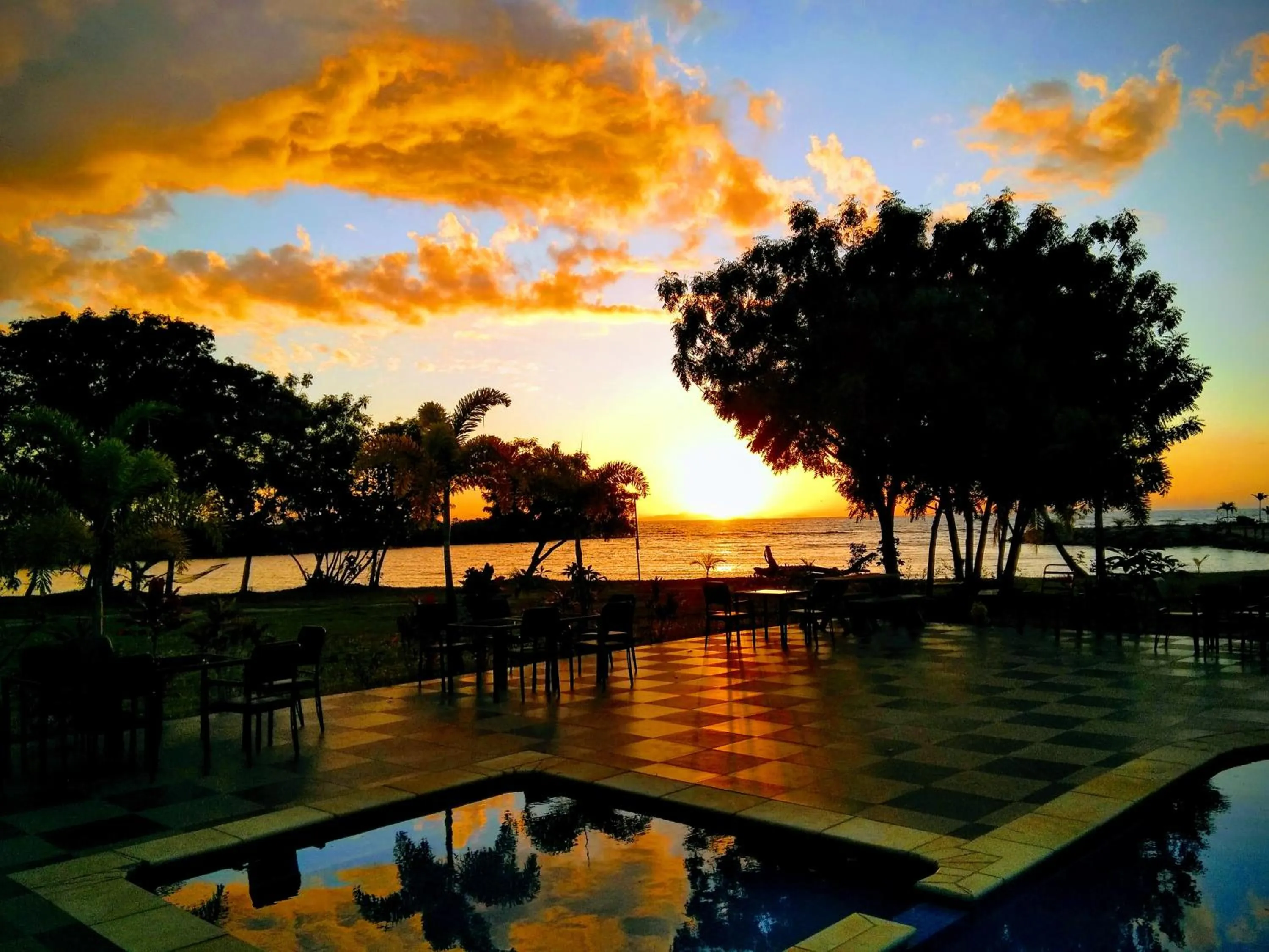 Property building in Parkside Nila Beach Resort