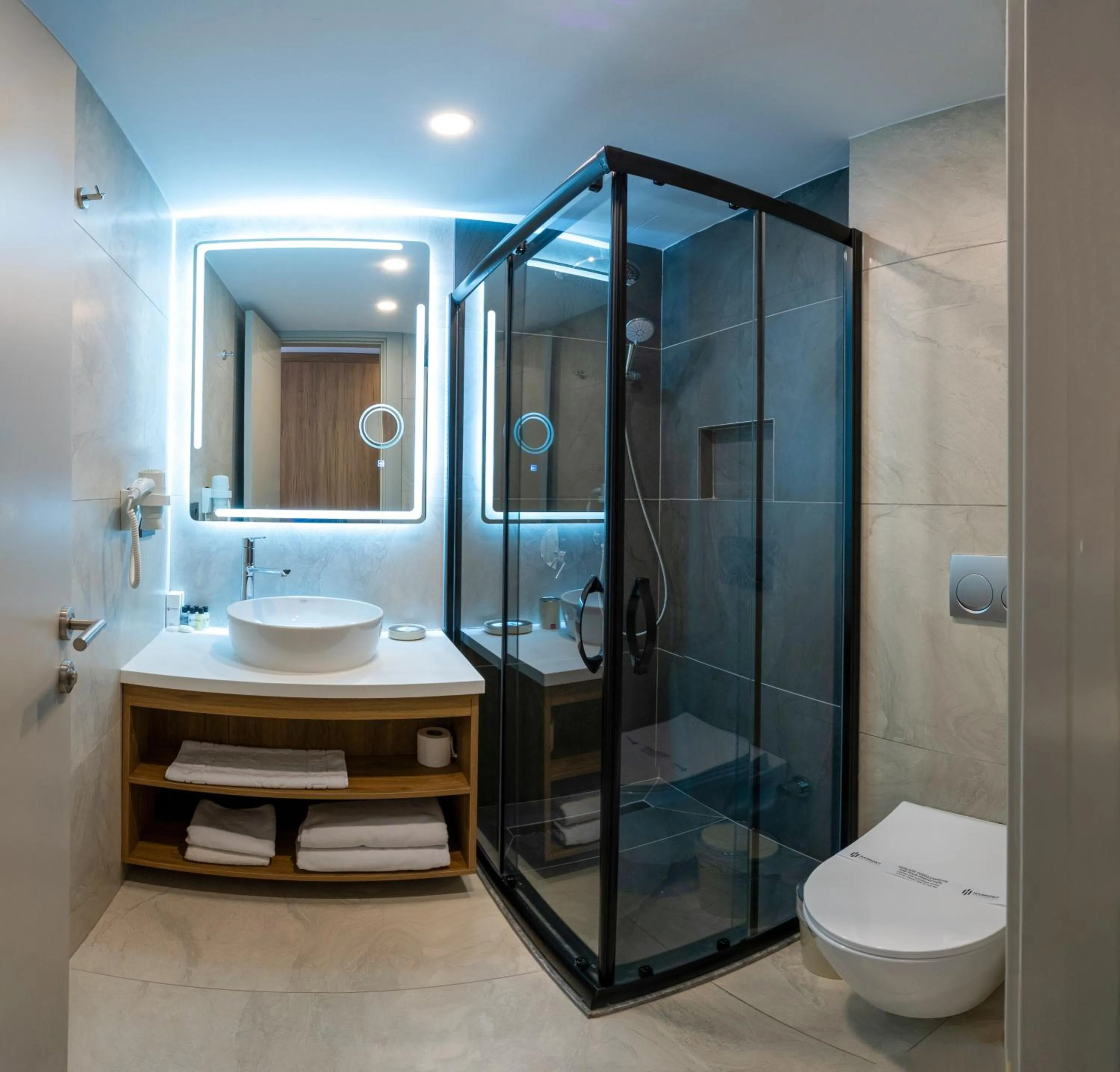 Shower in Harmony Hotel Istanbul & SPA