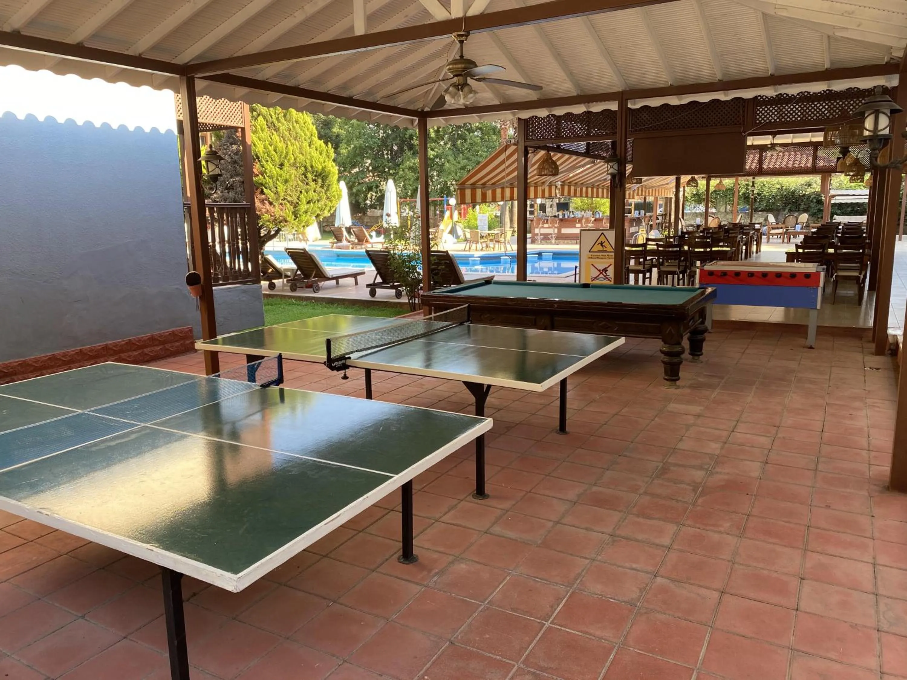 Table tennis in Hotel Oludeniz